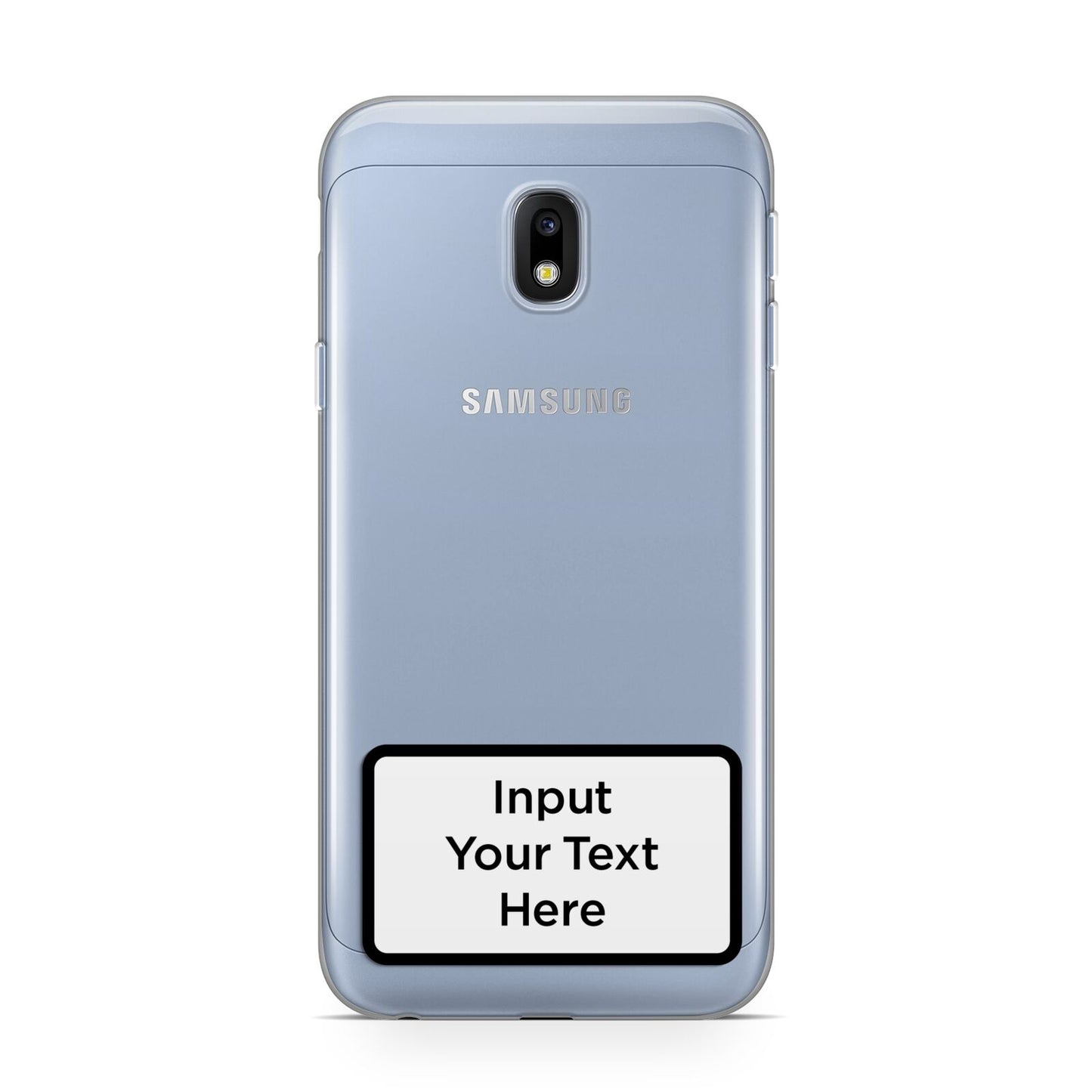 Personalised Warning Label Samsung Galaxy J3 2017 Case