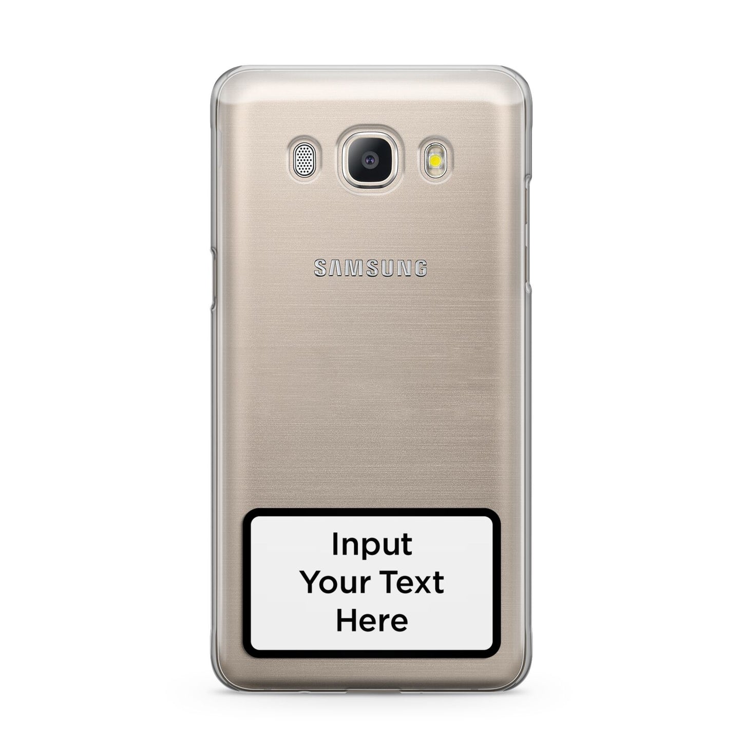 Personalised Warning Label Samsung Galaxy J5 2016 Case