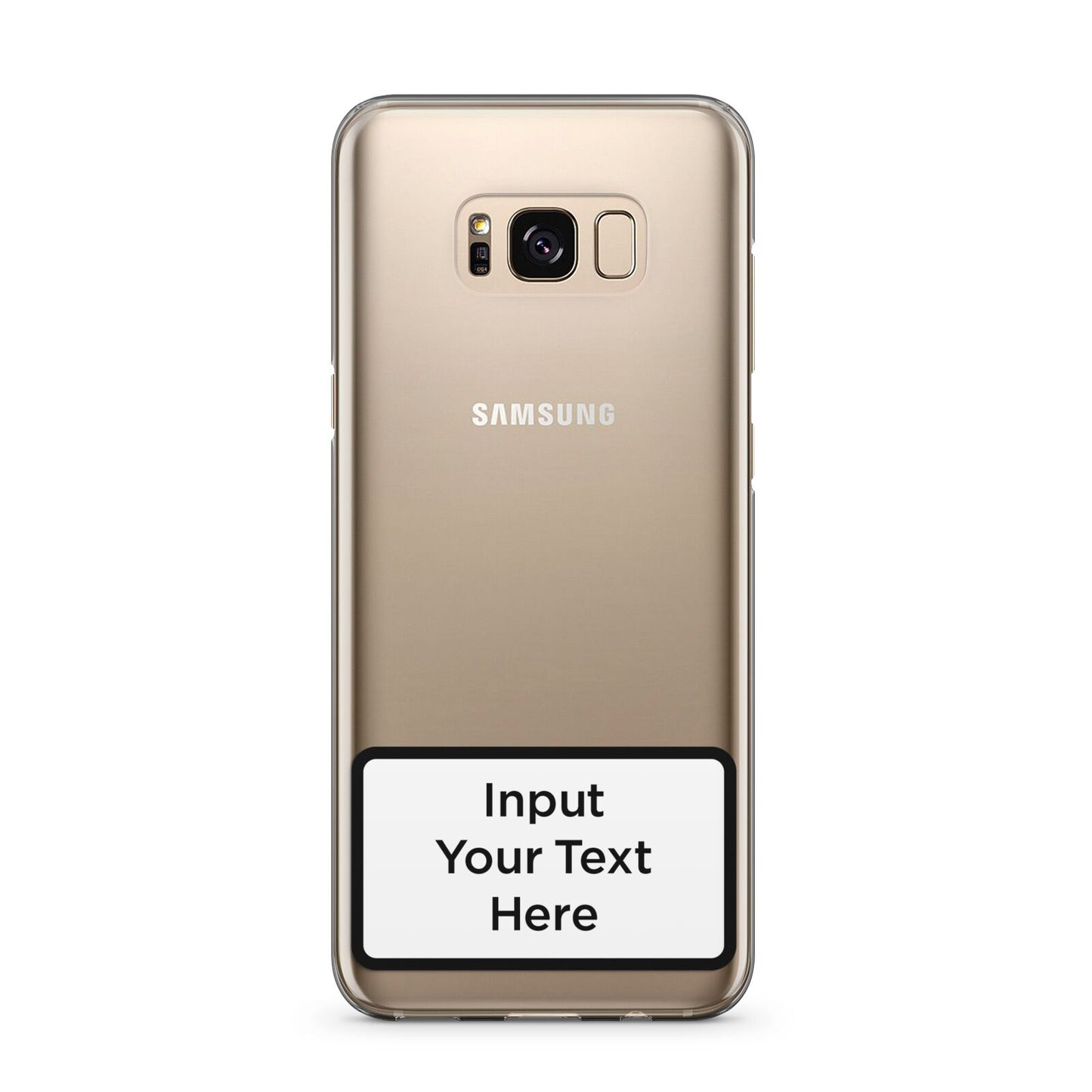 Personalised Warning Label Samsung Galaxy S8 Plus Case