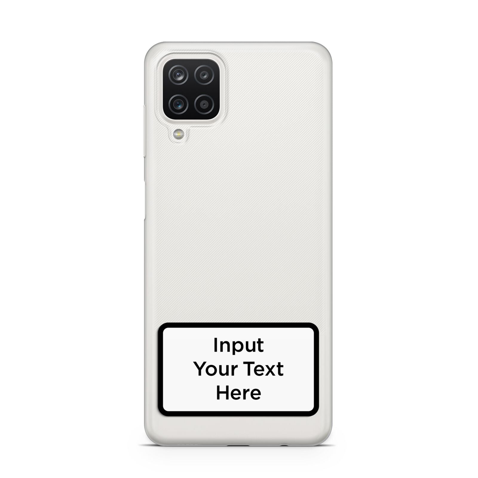 Personalised Warning Label Samsung M12 Case