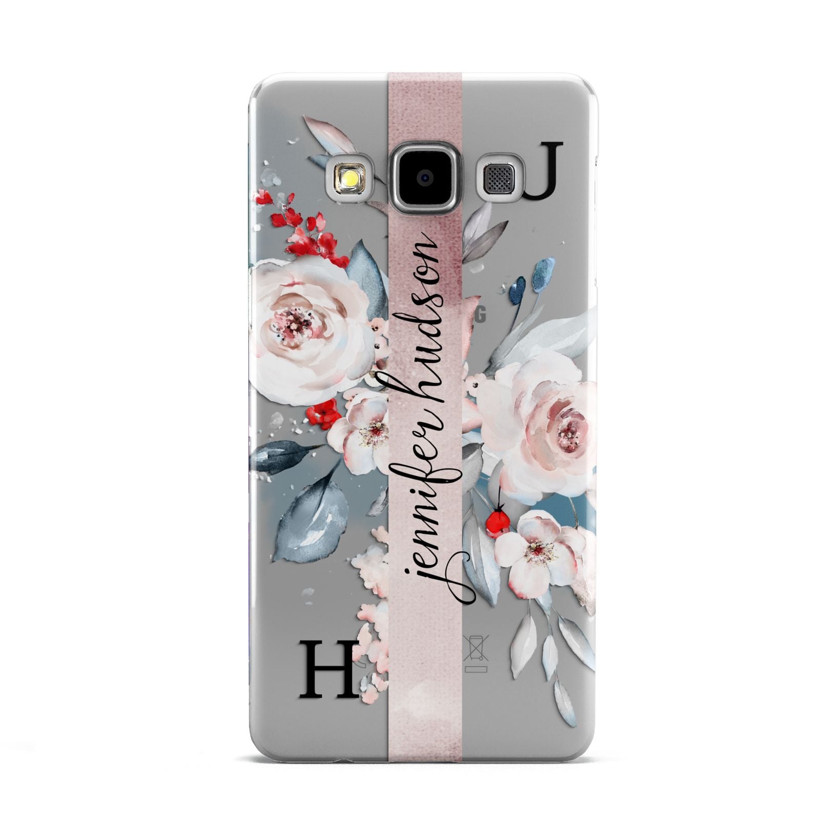 Personalised Watercolour Bouquet Roses Samsung Galaxy A5 Case