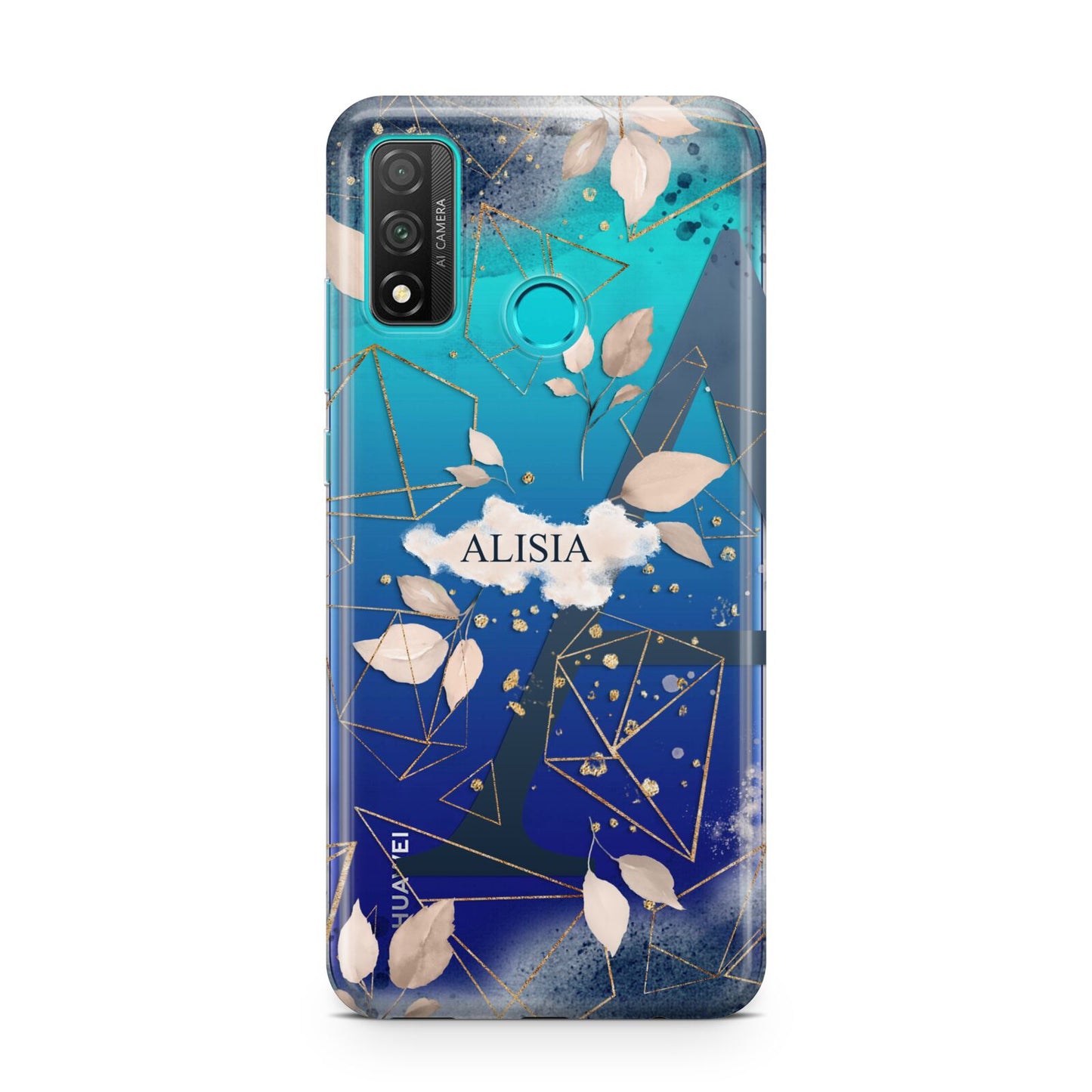 Personalised Watercolour Geometric Huawei P Smart 2020