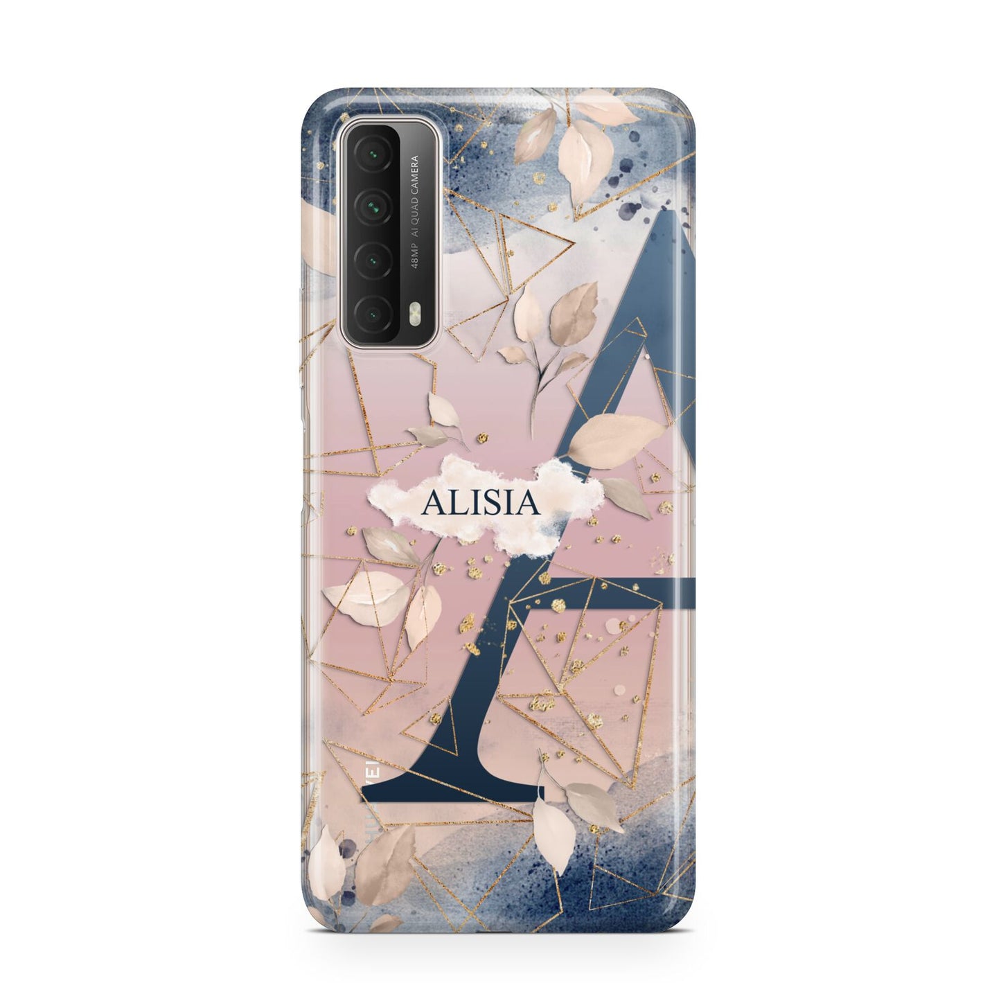 Personalised Watercolour Geometric Huawei P Smart 2021