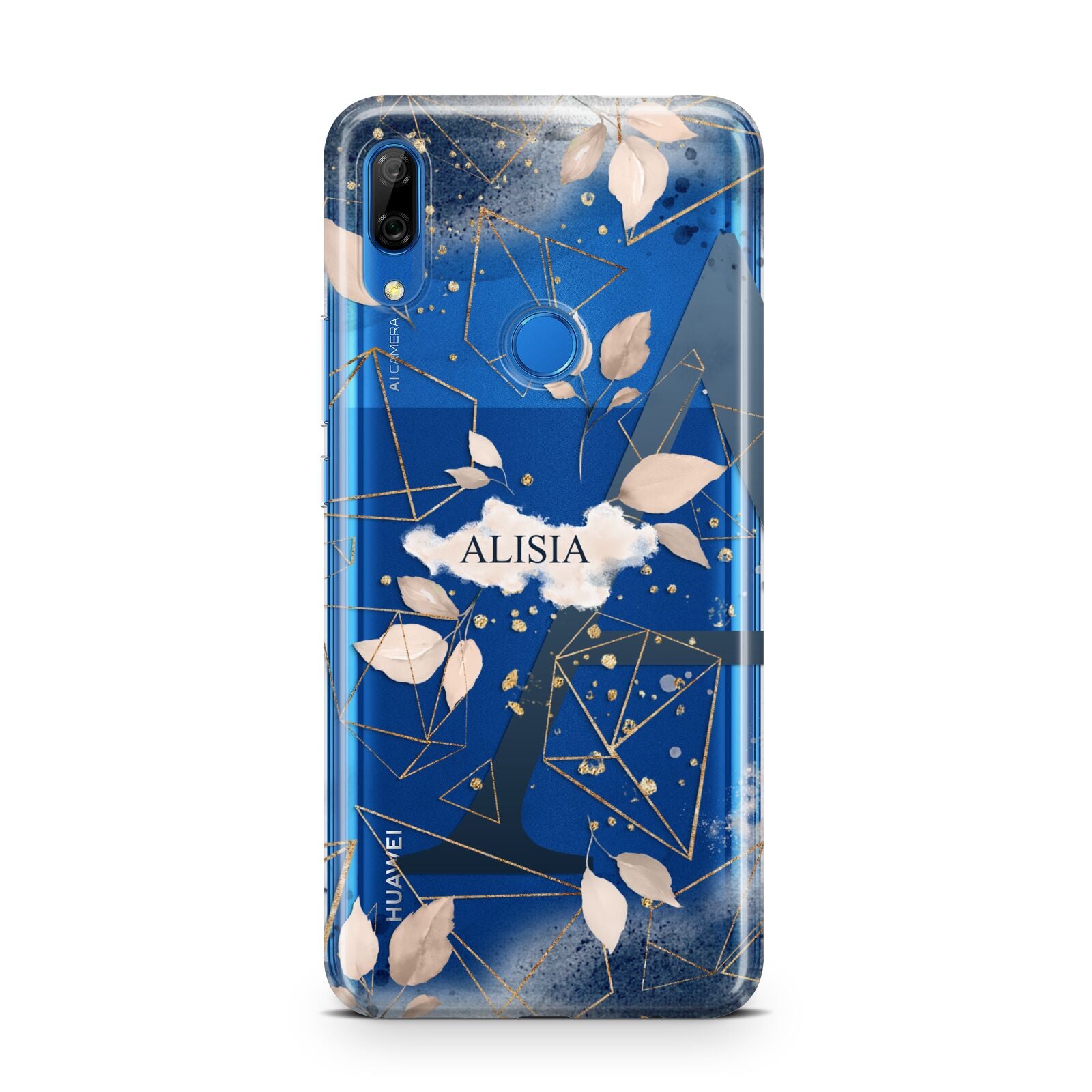 Personalised Watercolour Geometric Huawei P Smart Z