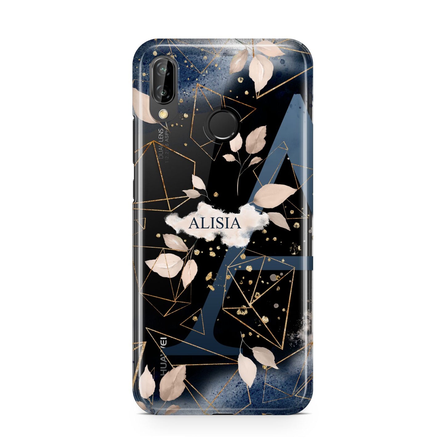 Personalised Watercolour Geometric Huawei P20 Lite Phone Case