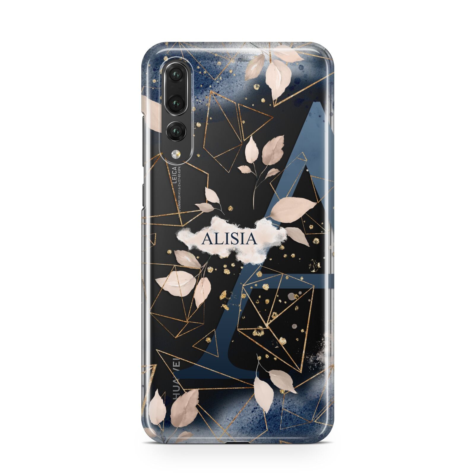 Personalised Watercolour Geometric Huawei P20 Pro Phone Case