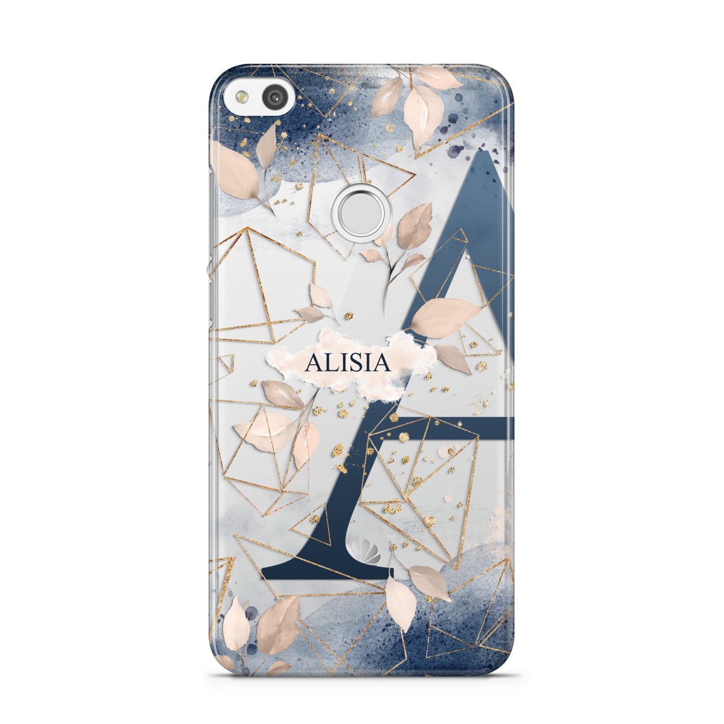 Personalised Watercolour Geometric Huawei P8 Lite Case