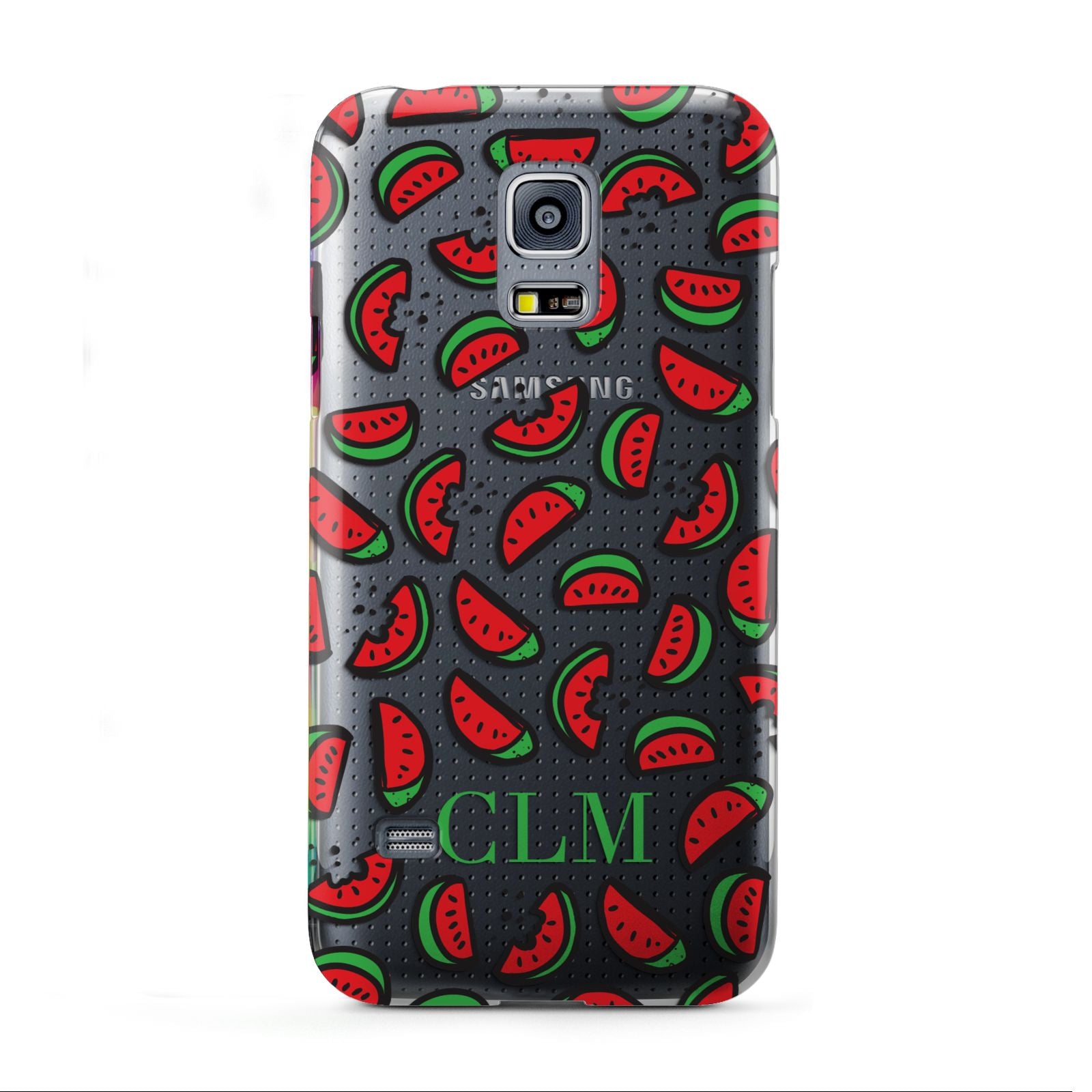 Personalised Watermelon Initials Samsung Galaxy S5 Mini Case