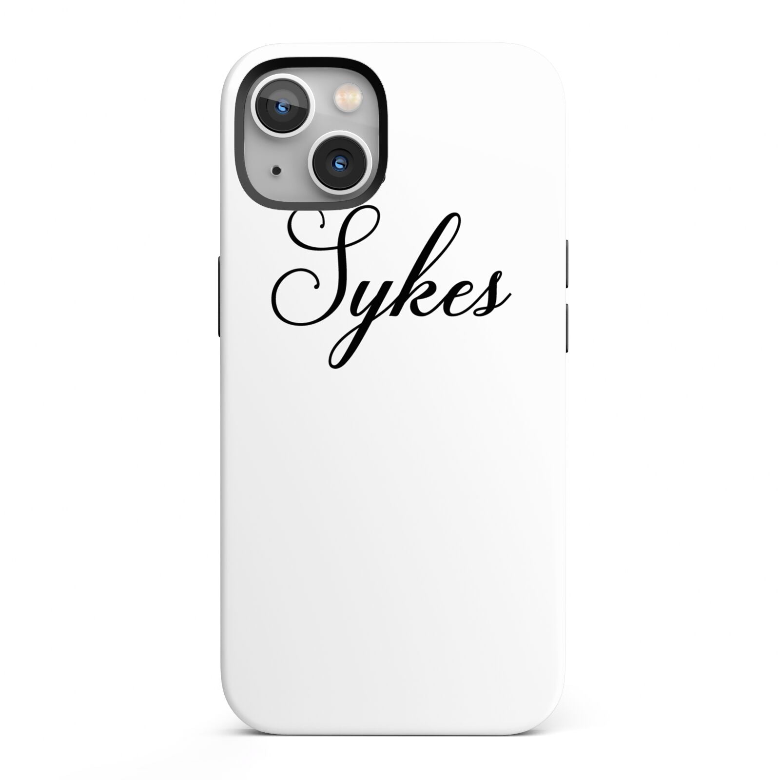 Personalised Wedding Name Miss iPhone 13 Full Wrap 3D Tough Case