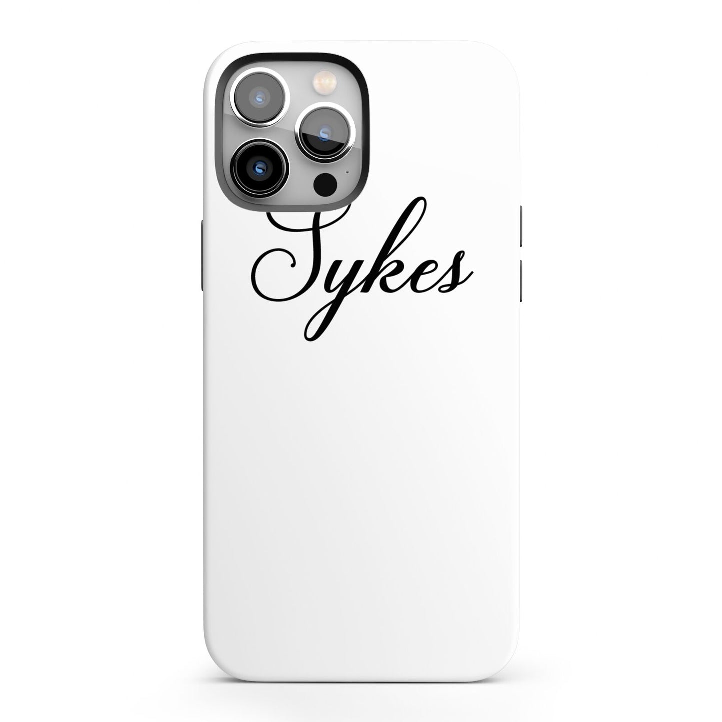 Personalised Wedding Name Miss iPhone 13 Pro Max Full Wrap 3D Tough Case