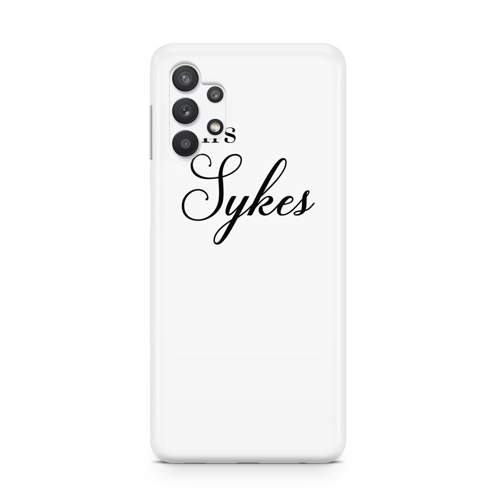 Personalised Wedding Name Mrs Samsung A32 5G Case