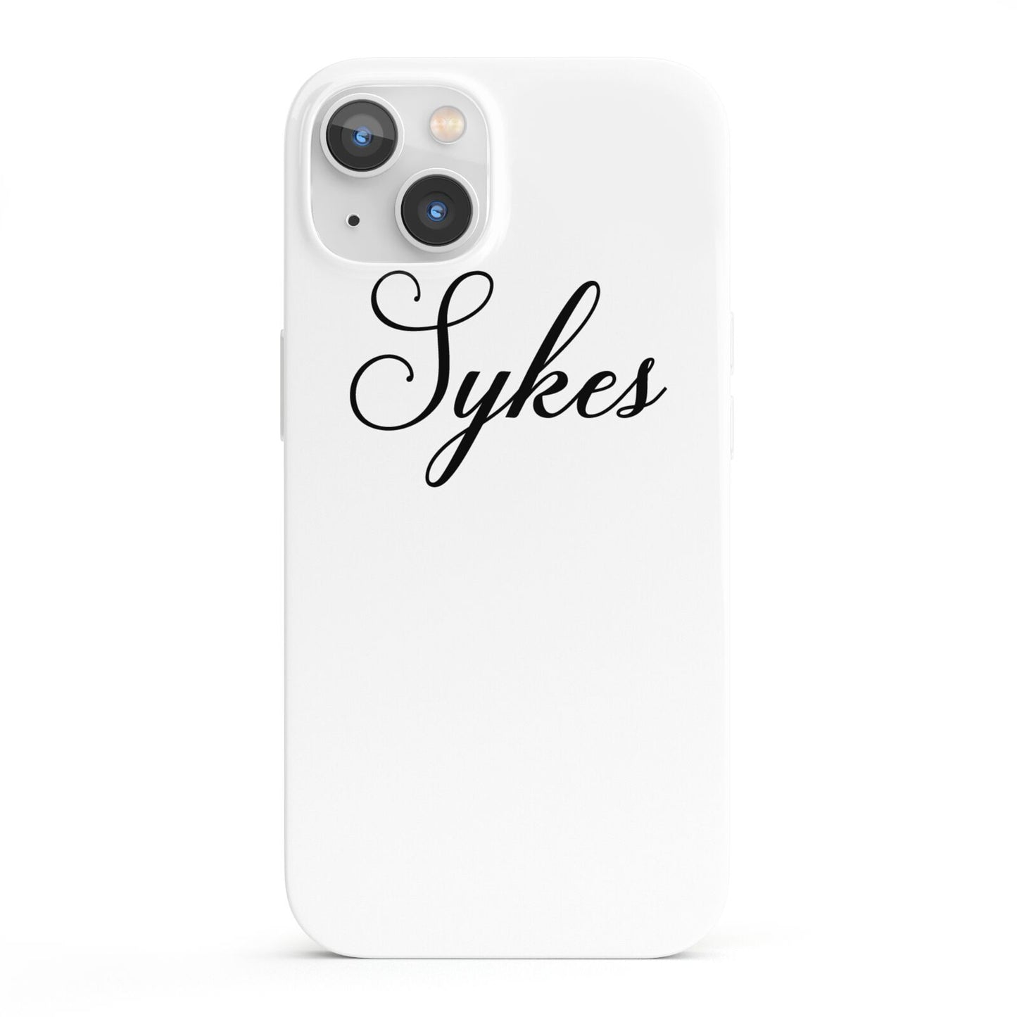 Personalised Wedding Name Mrs iPhone 13 Full Wrap 3D Snap Case