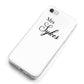 Personalised Wedding Name Mrs iPhone 8 Bumper Case on Silver iPhone Alternative Image