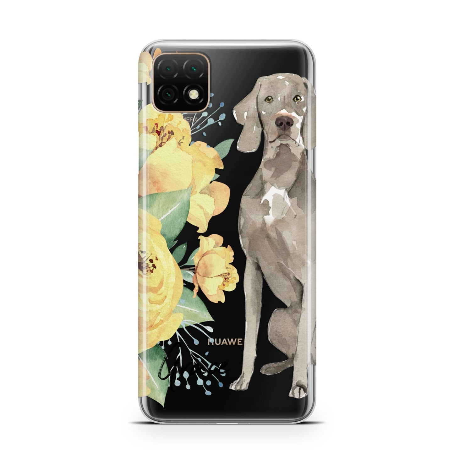 Personalised Weimaraner Huawei Enjoy 20 Phone Case