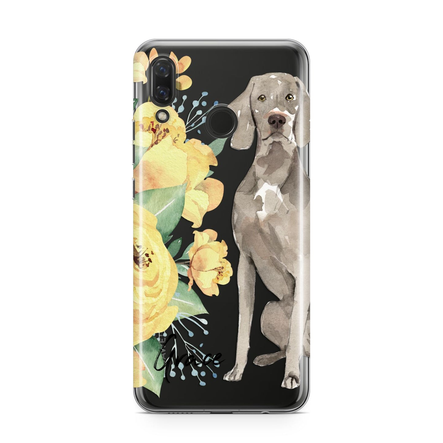 Personalised Weimaraner Huawei Nova 3 Phone Case