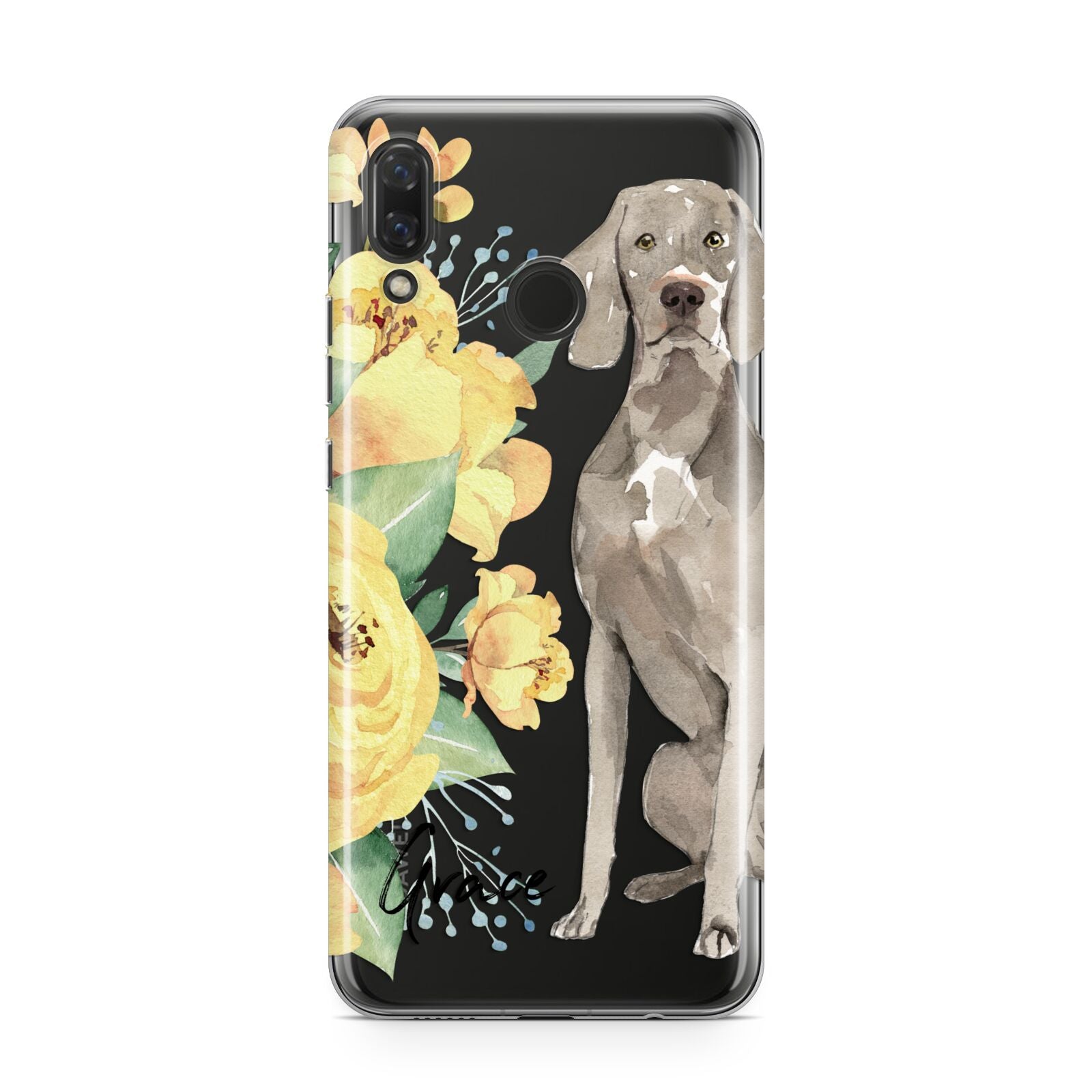 Personalised Weimaraner Huawei Nova 3 Phone Case