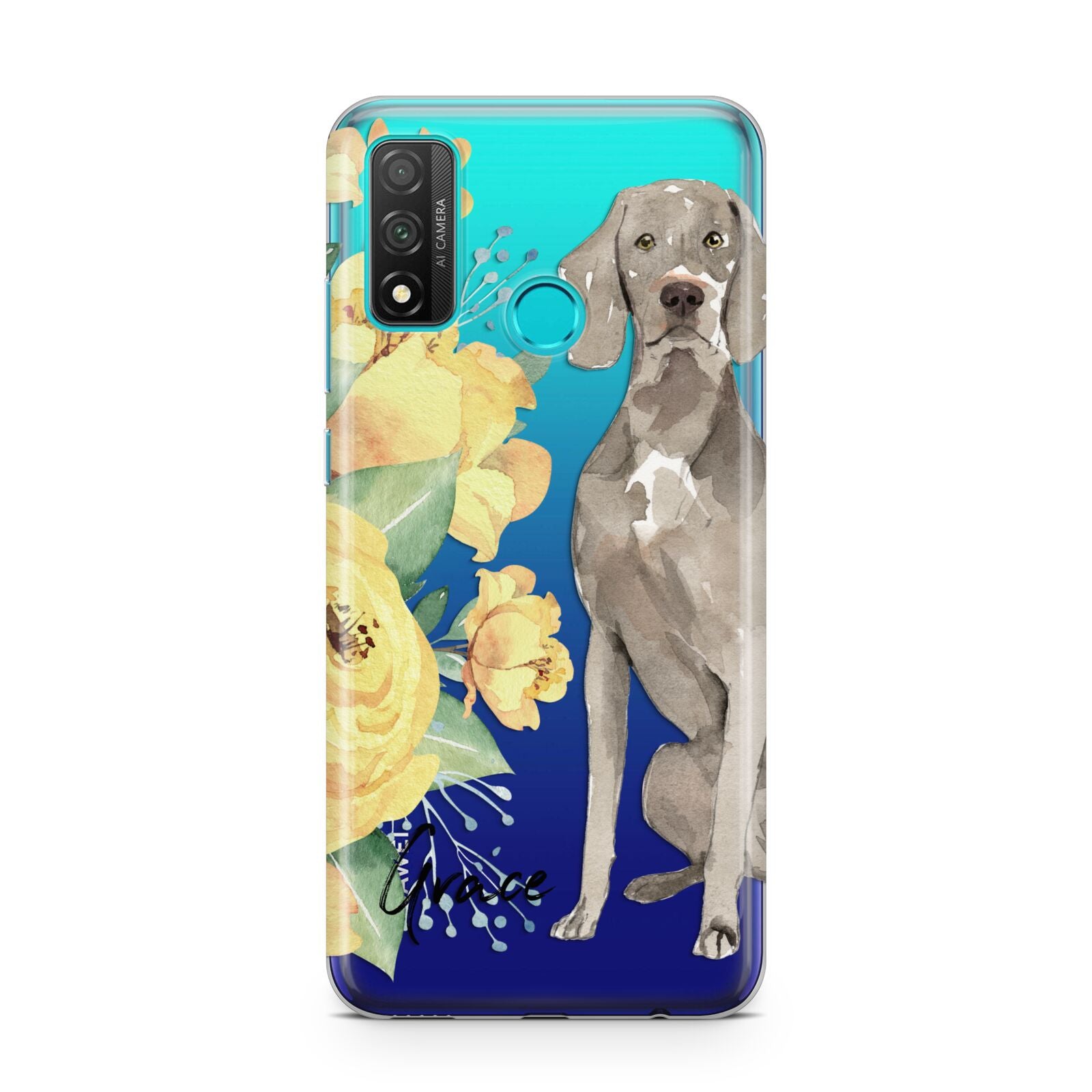 Personalised Weimaraner Huawei P Smart 2020