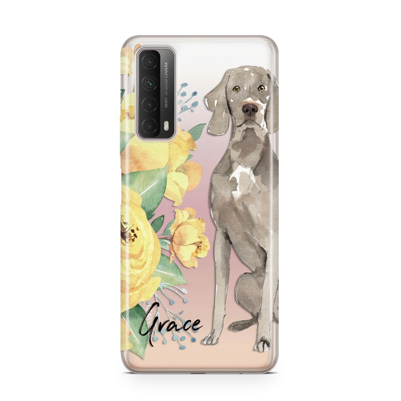 Personalised Weimaraner Huawei P Smart 2021