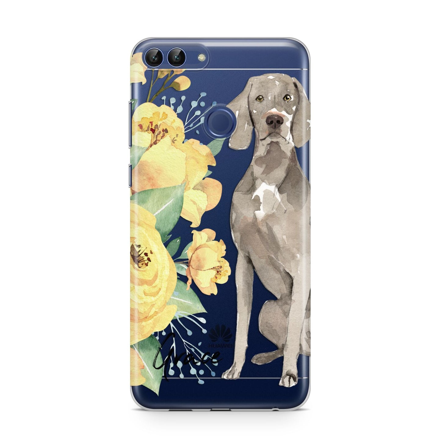 Personalised Weimaraner Huawei P Smart Case