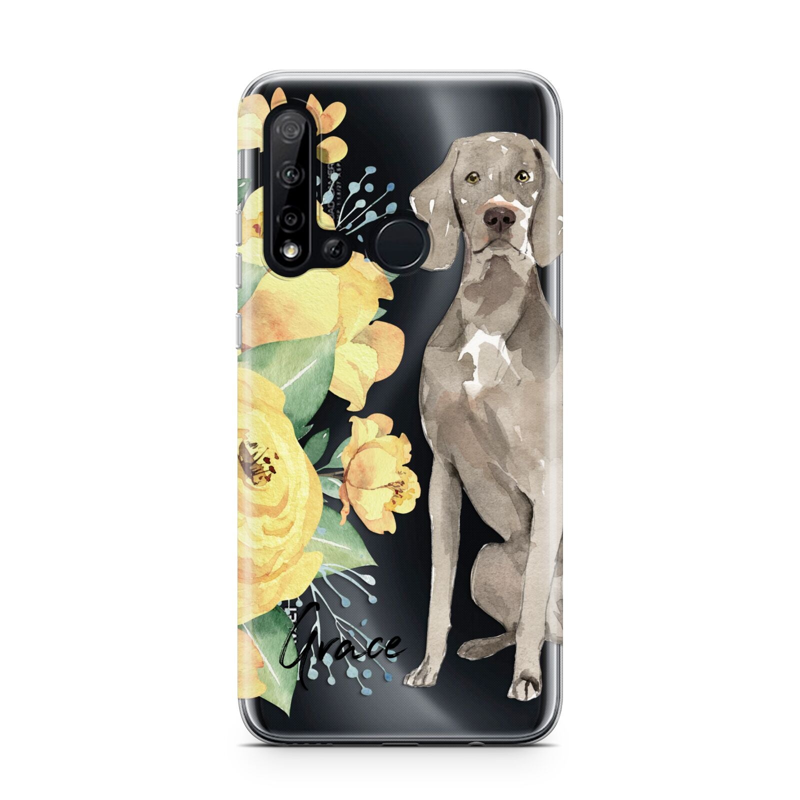 Personalised Weimaraner Huawei P20 Lite 5G Phone Case