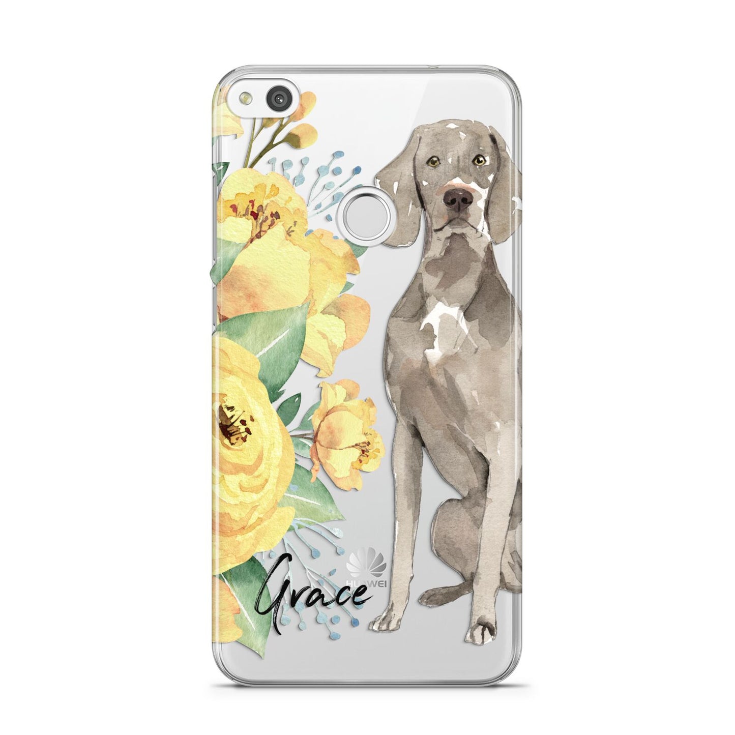 Personalised Weimaraner Huawei P8 Lite Case