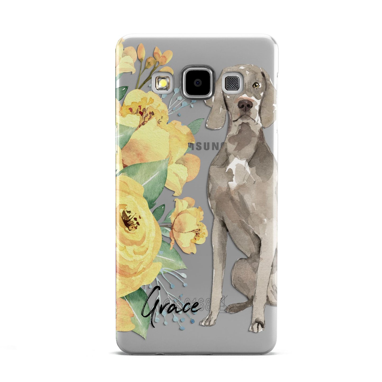 Personalised Weimaraner Samsung Galaxy A5 Case