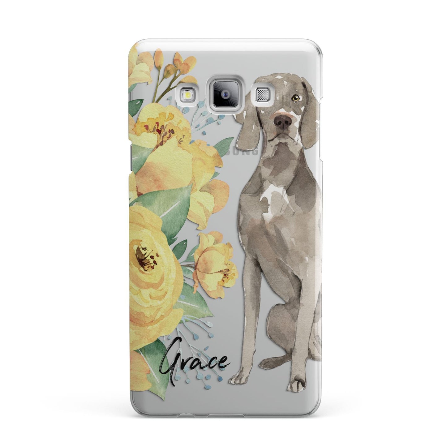 Personalised Weimaraner Samsung Galaxy A7 2015 Case