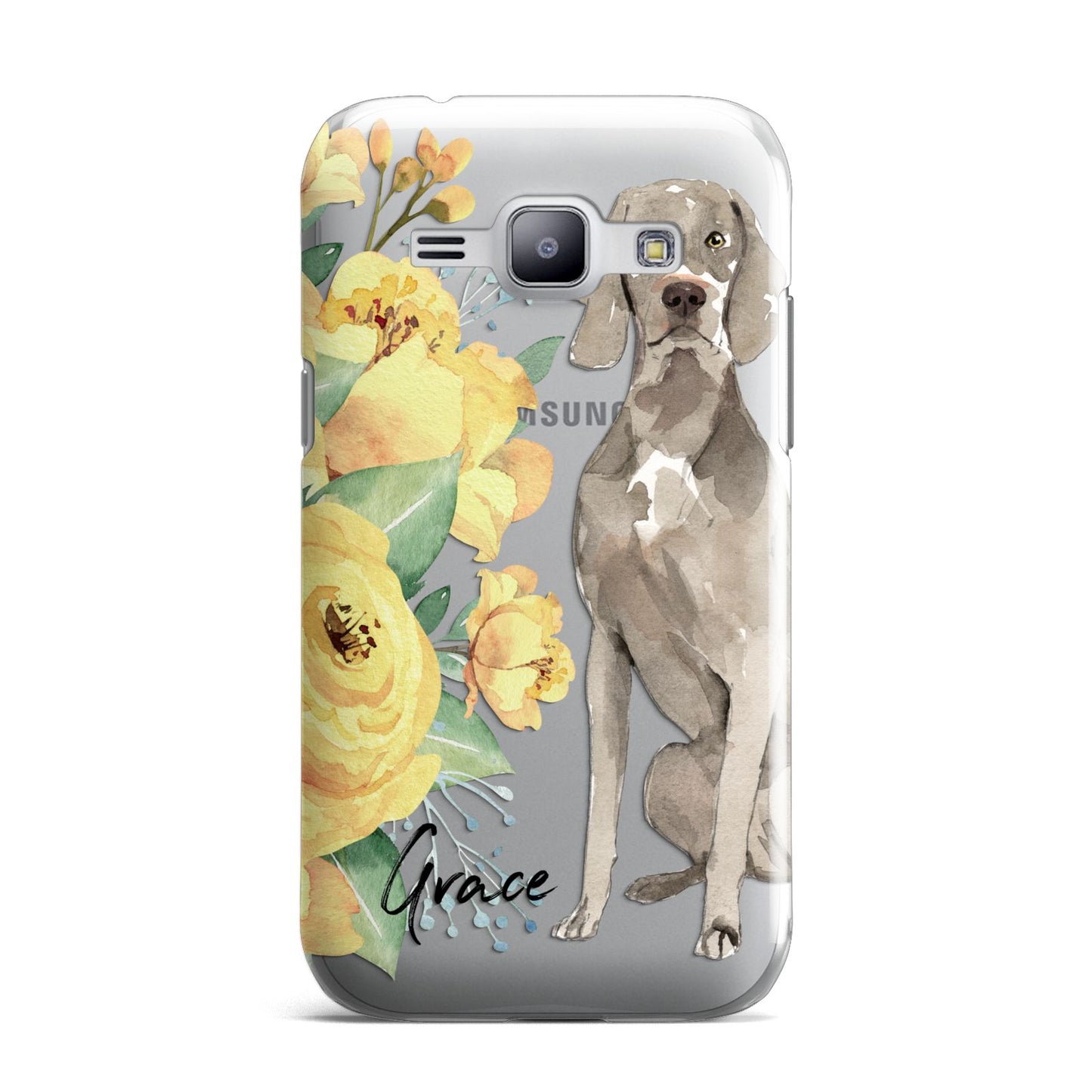 Personalised Weimaraner Samsung Galaxy J1 2015 Case