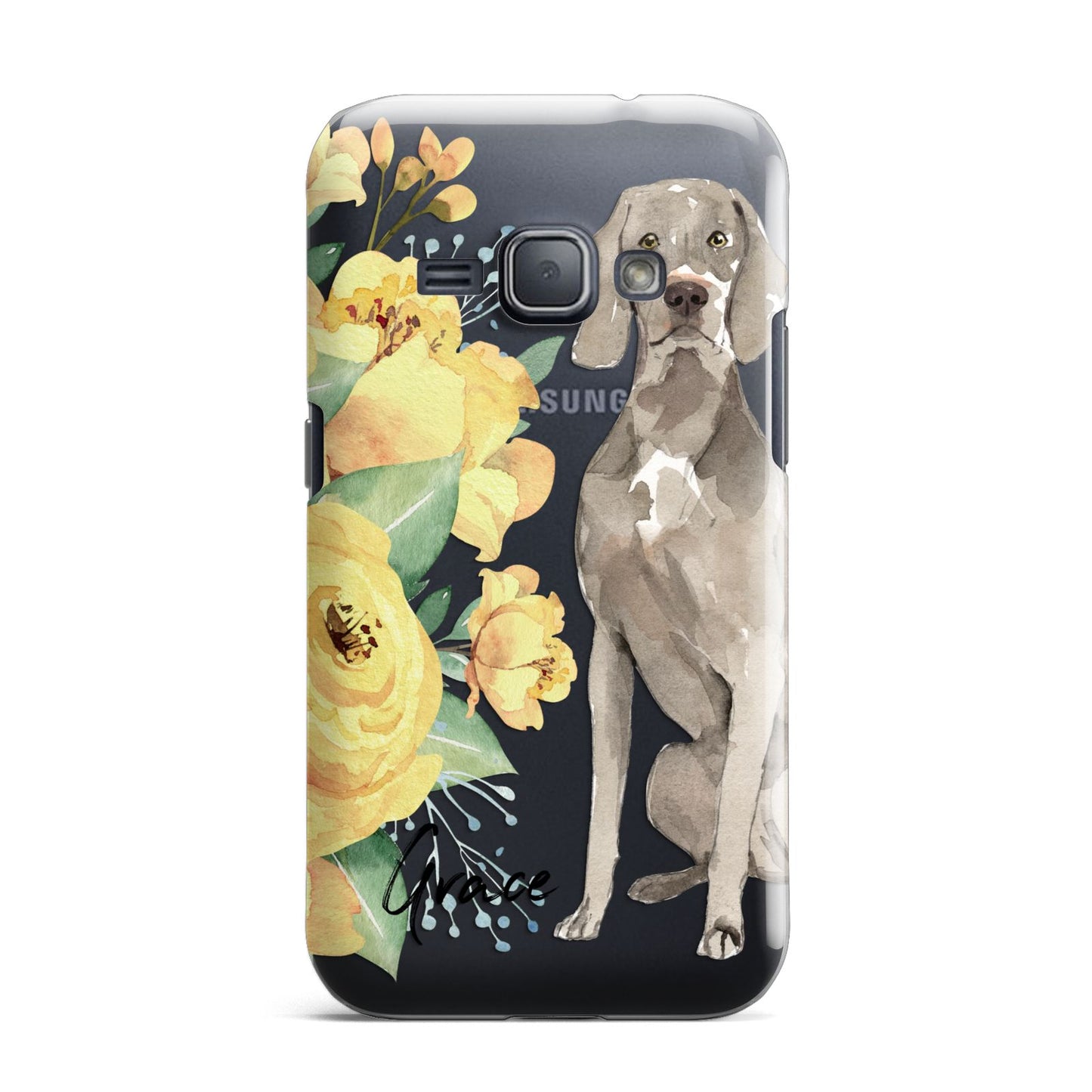 Personalised Weimaraner Samsung Galaxy J1 2016 Case