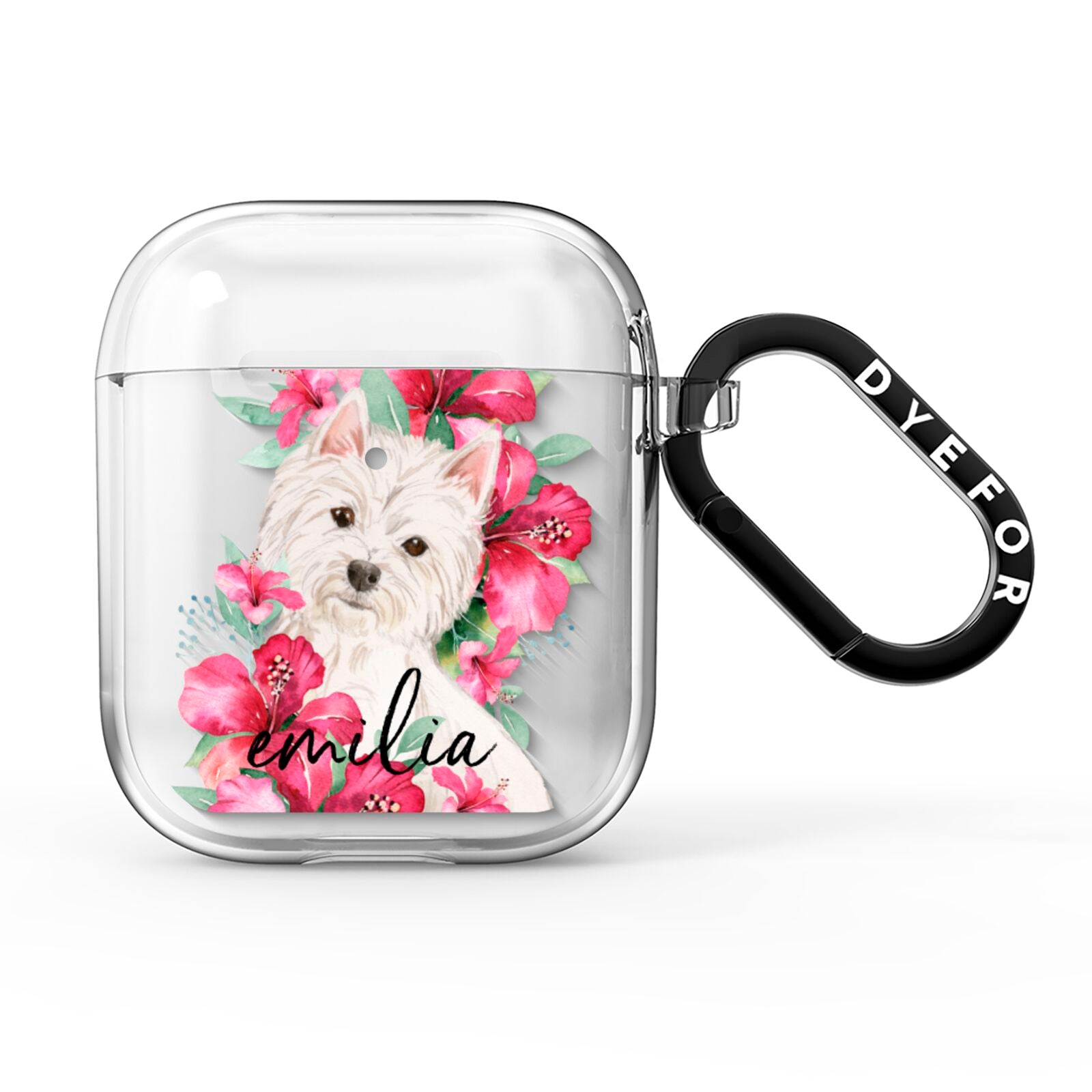 Personalised Westie Dog Nokia Case Dyefor