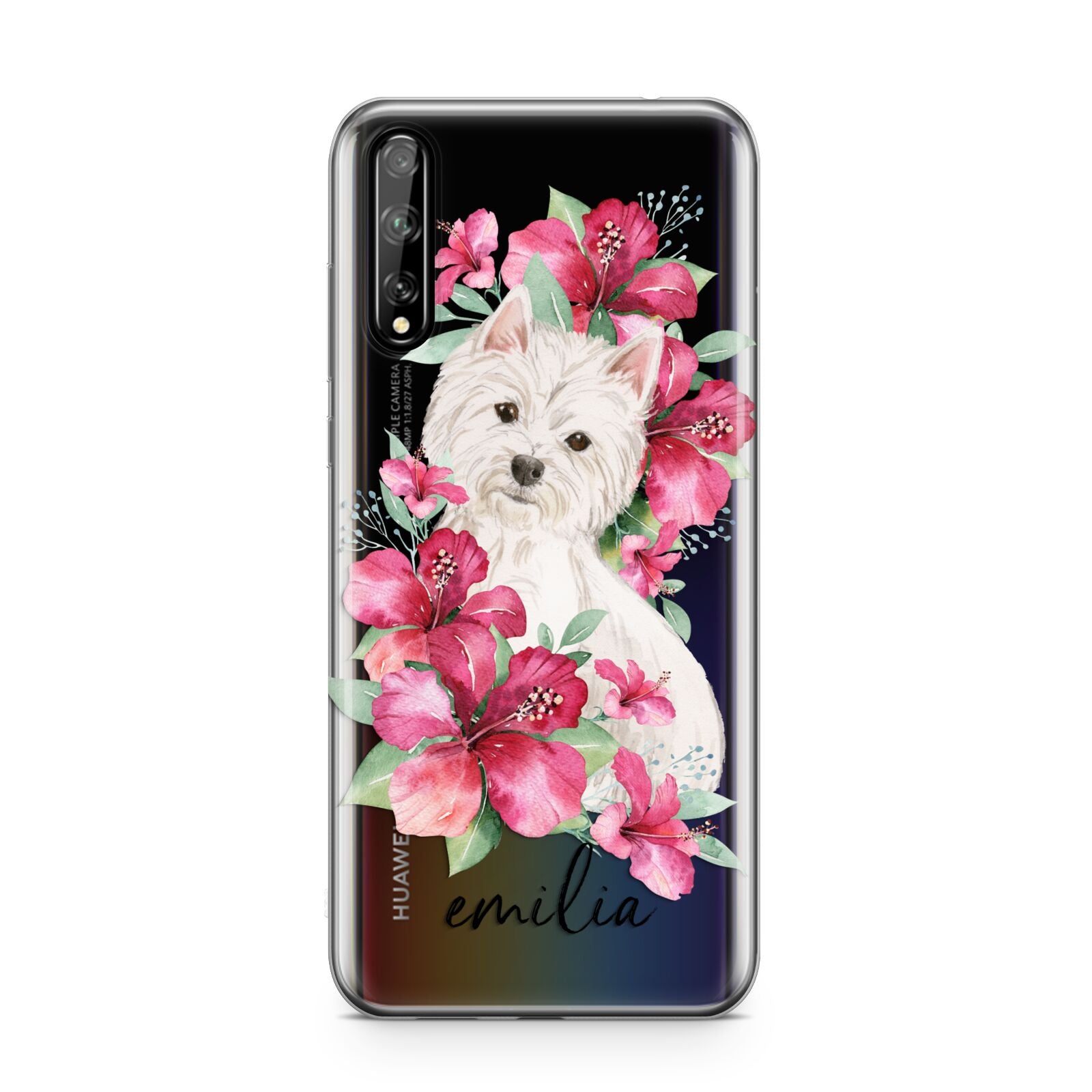 Personalised Westie Dog Huawei Enjoy 10s Phone Case