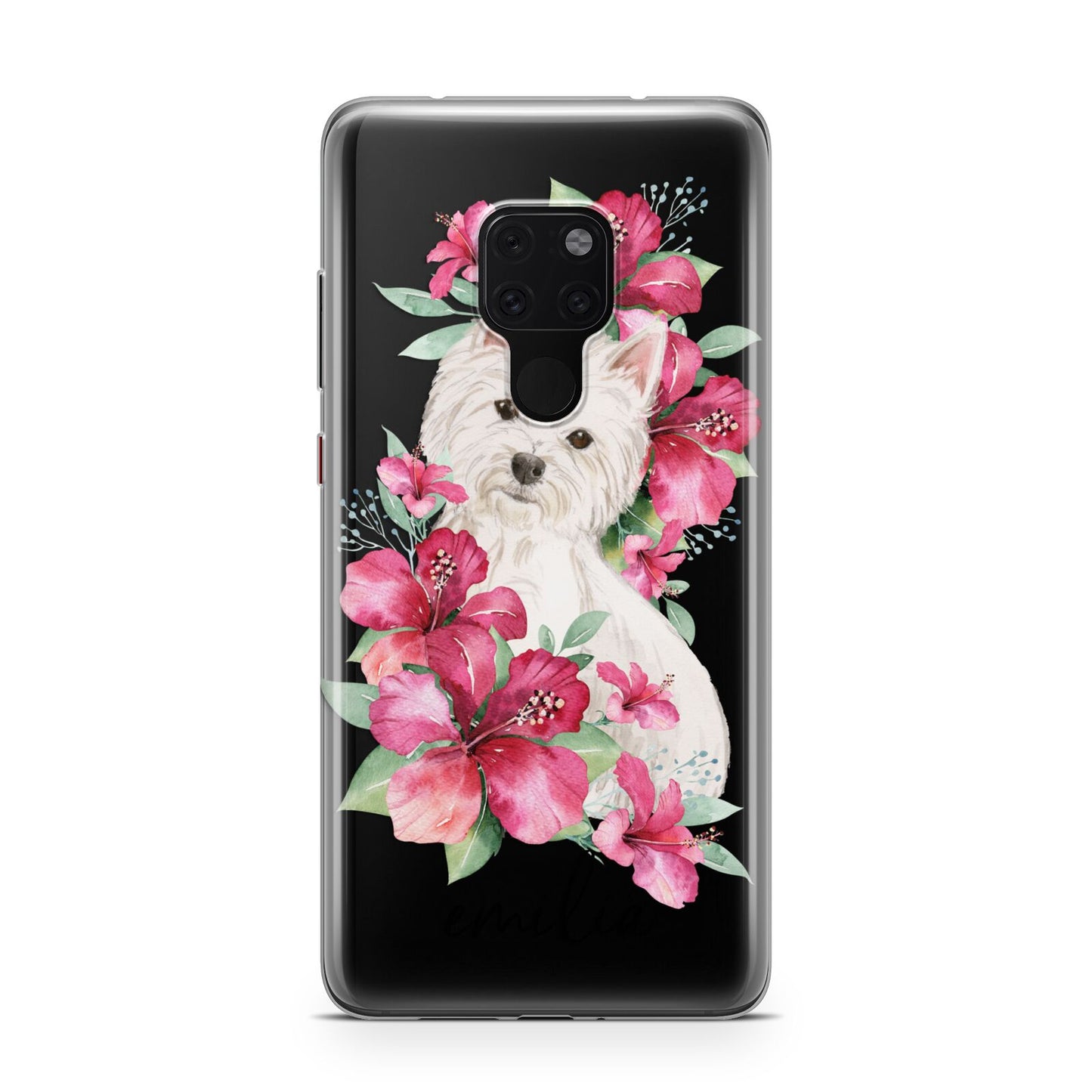 Personalised Westie Dog Huawei Mate 20 Phone Case