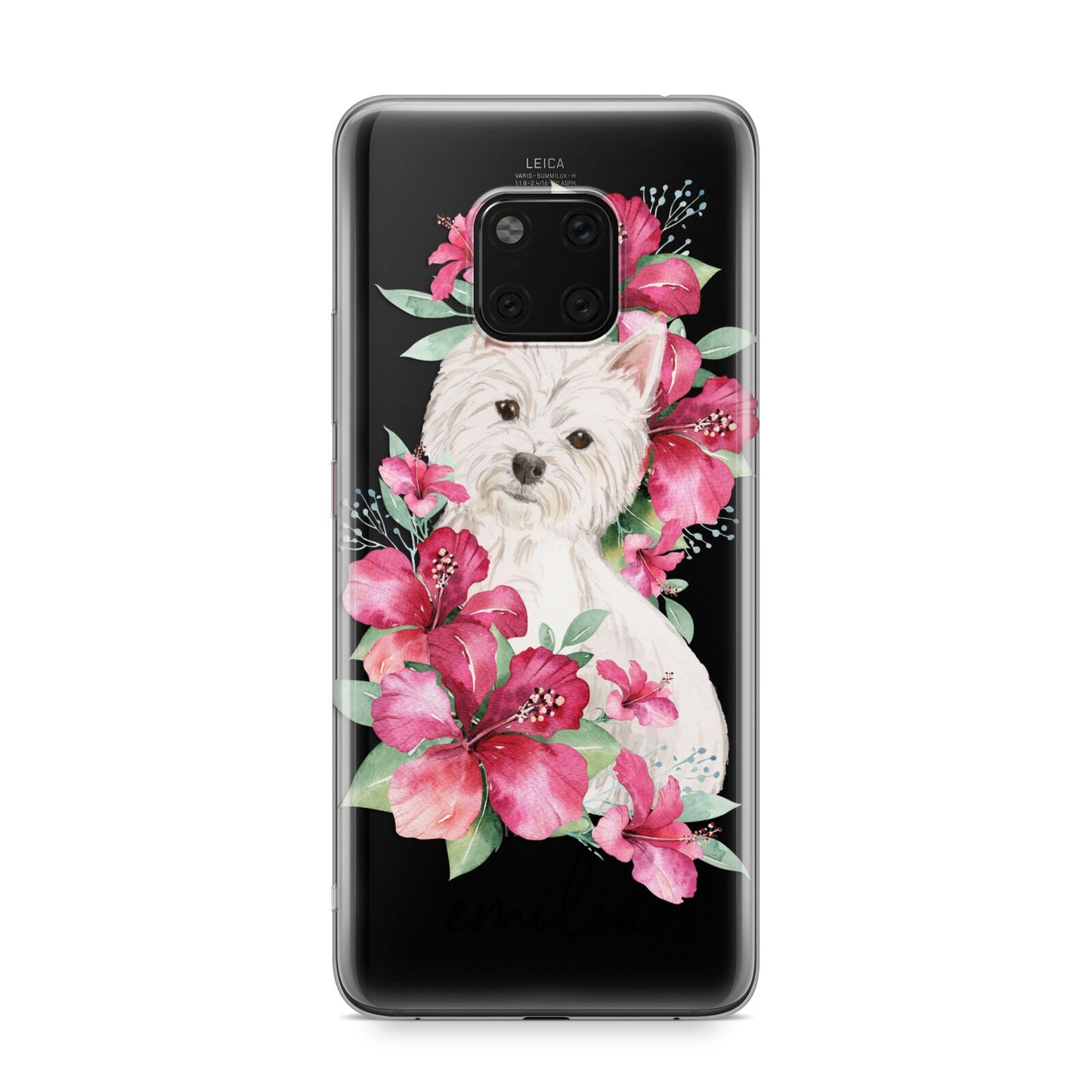 Personalised Westie Dog Huawei Mate 20 Pro Phone Case