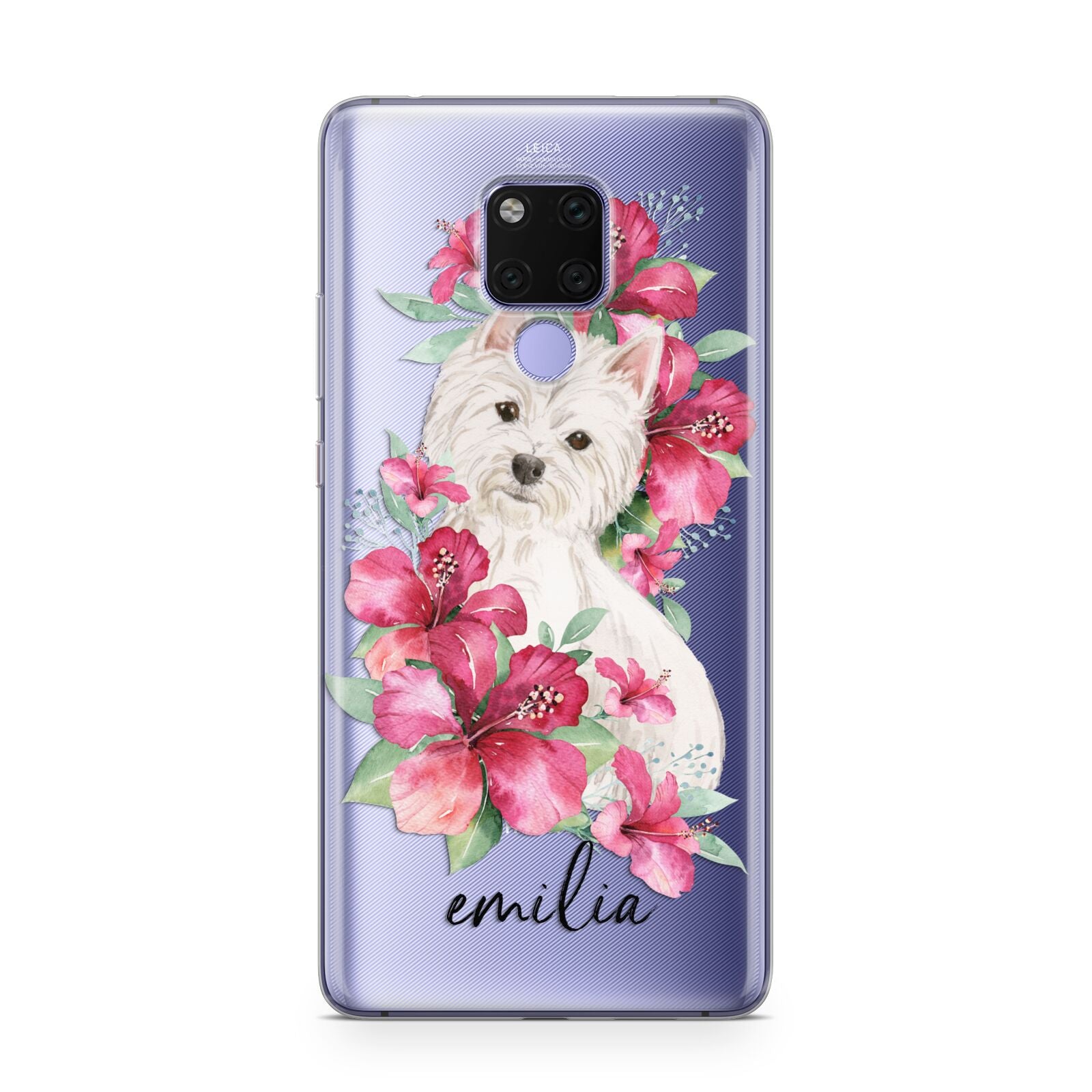 Personalised Westie Dog Huawei Mate 20X Phone Case