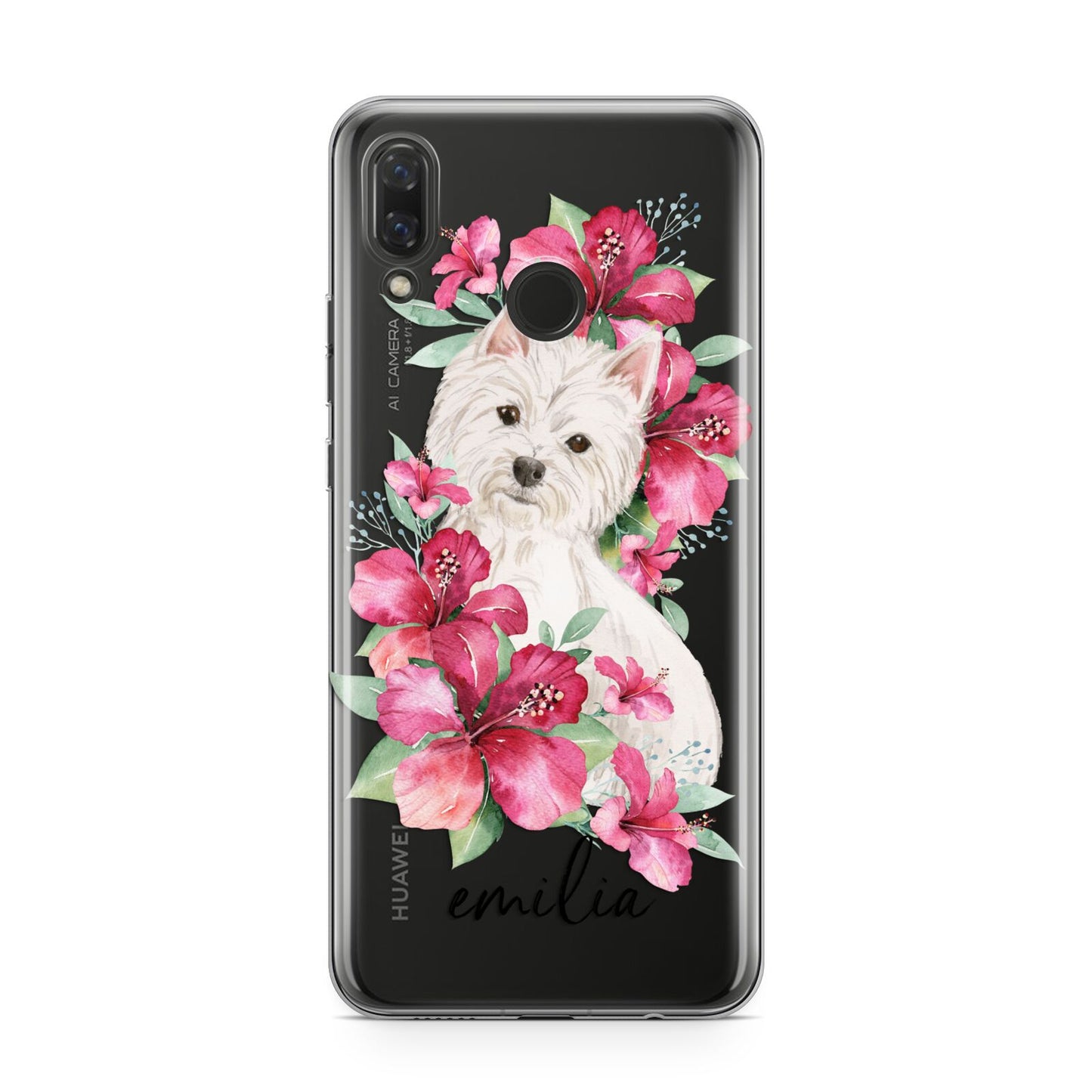 Personalised Westie Dog Huawei Nova 3 Phone Case