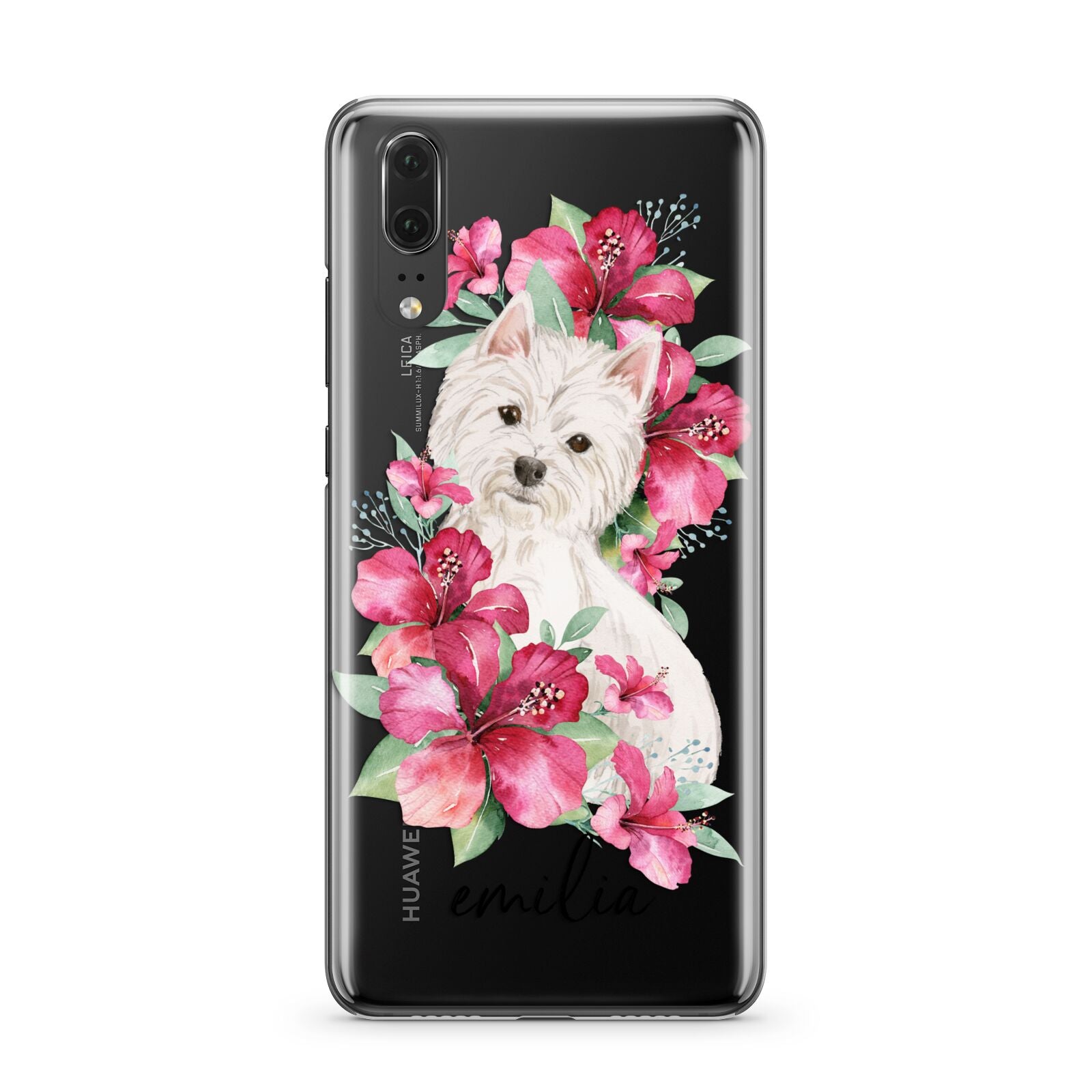 Personalised Westie Dog Huawei P20 Phone Case