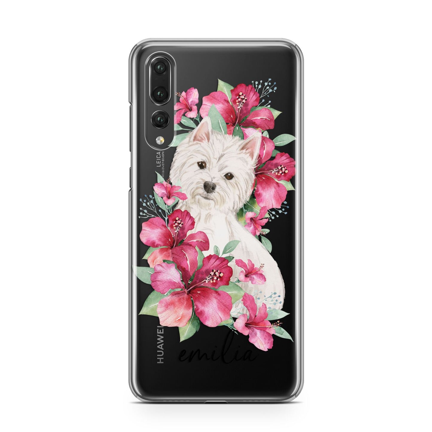 Personalised Westie Dog Huawei P20 Pro Phone Case