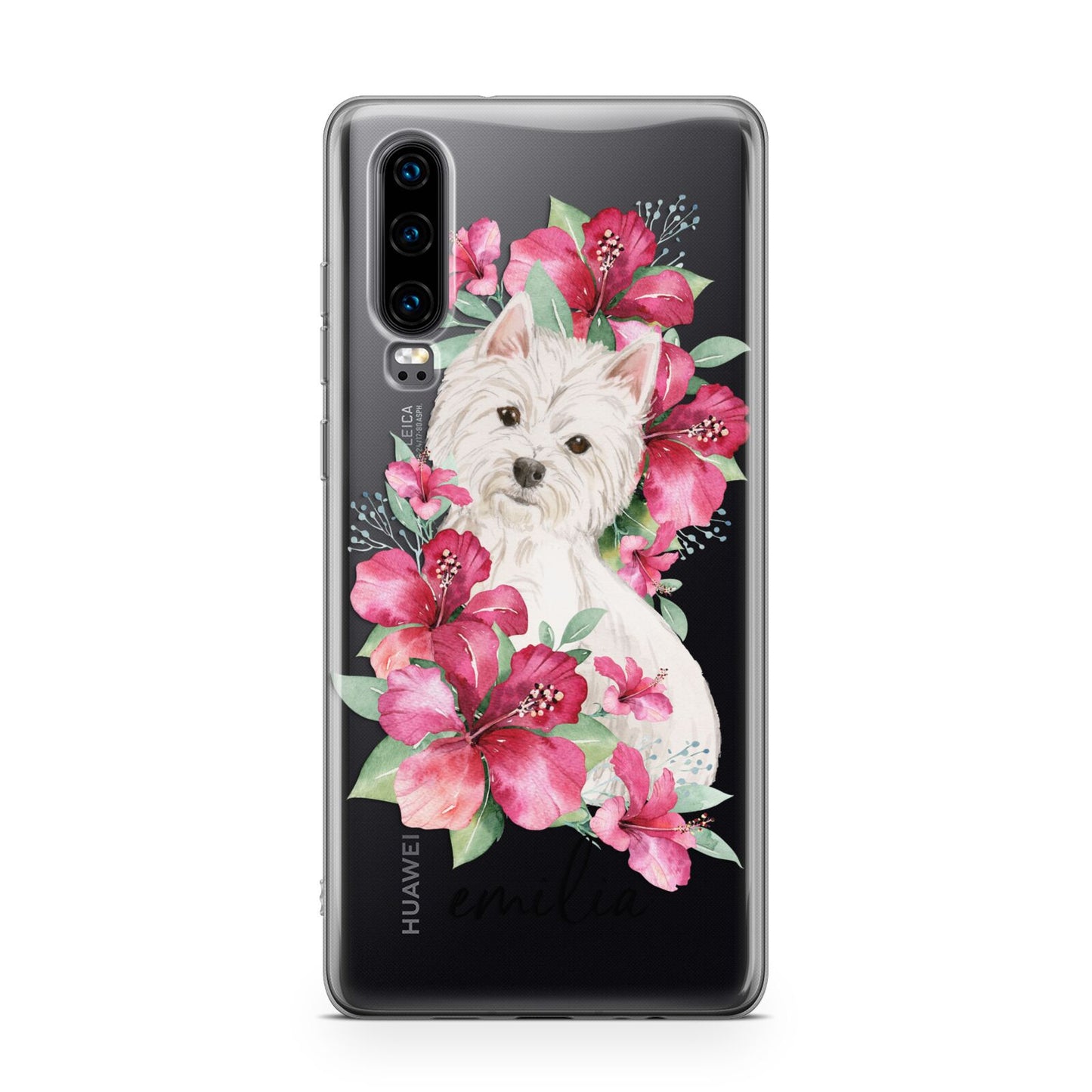 Personalised Westie Dog Huawei P30 Phone Case