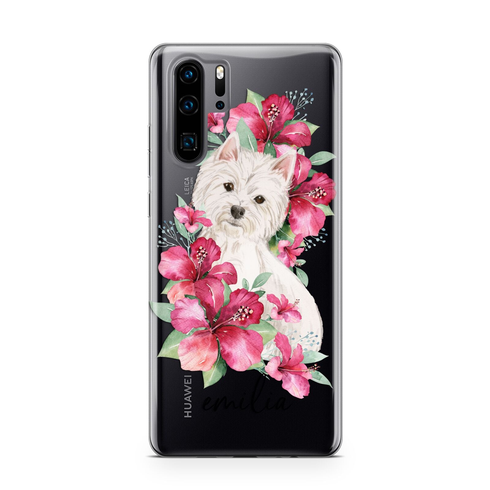 Personalised Westie Dog Huawei P30 Pro Phone Case