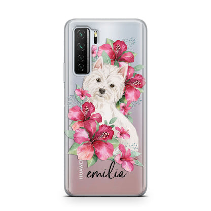 Personalised Westie Dog Huawei P40 Lite 5G Phone Case