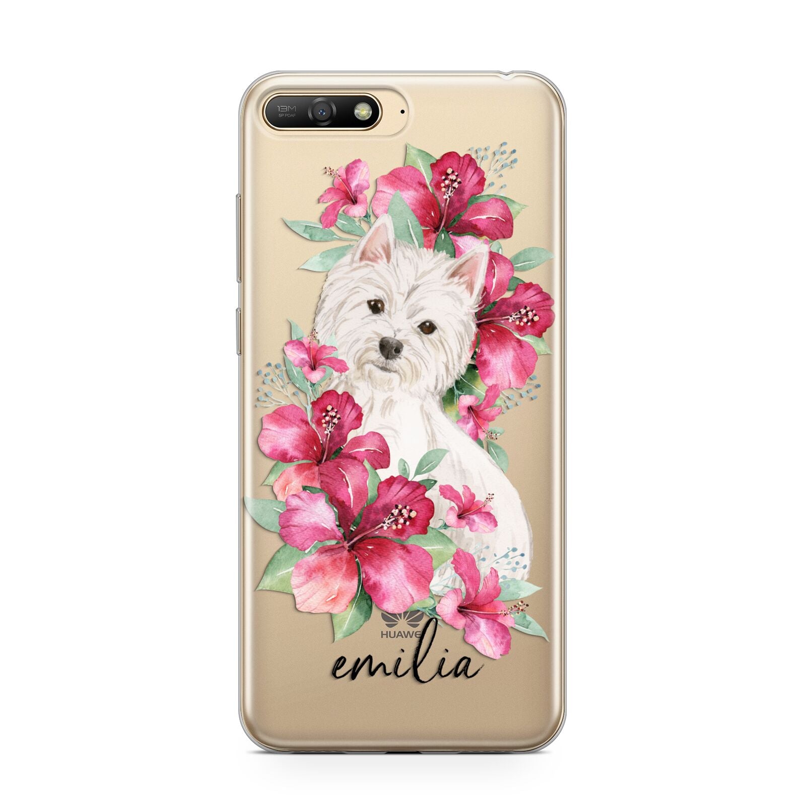 Personalised Westie Dog Huawei Y6 2018