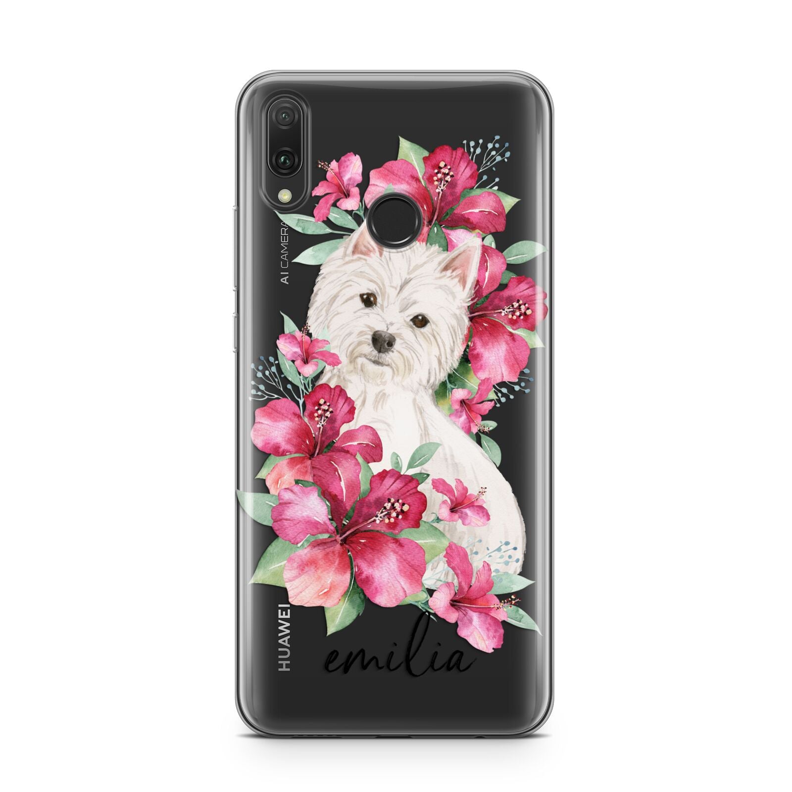 Personalised Westie Dog Huawei Y9 2019