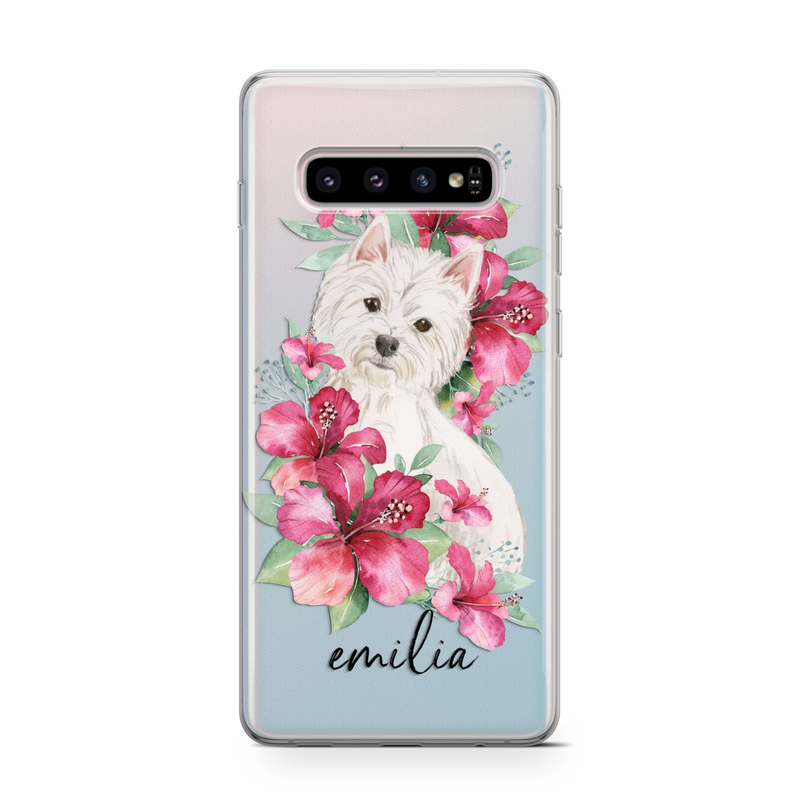 Personalised Westie Dog Protective Samsung Galaxy Case