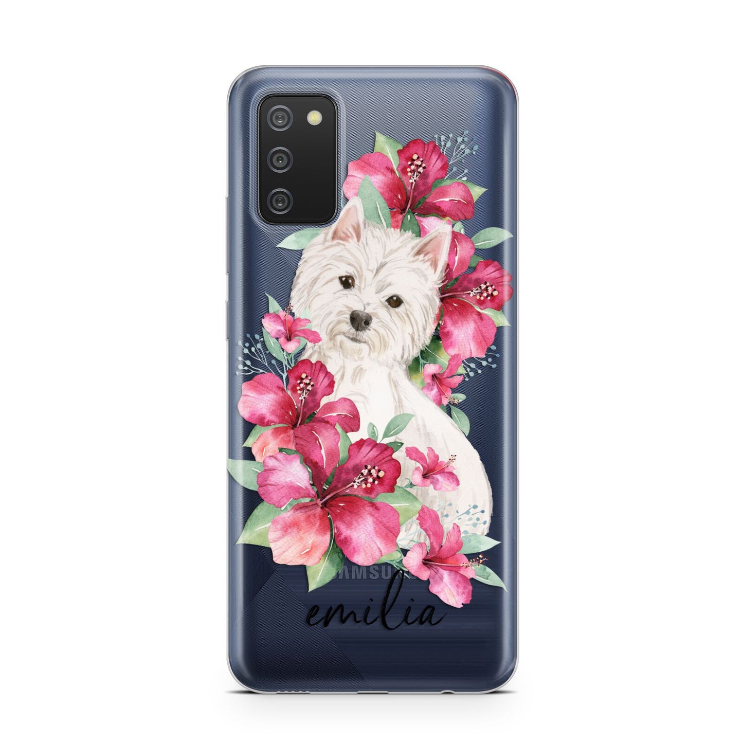 Personalised Westie Dog Samsung A02s Case