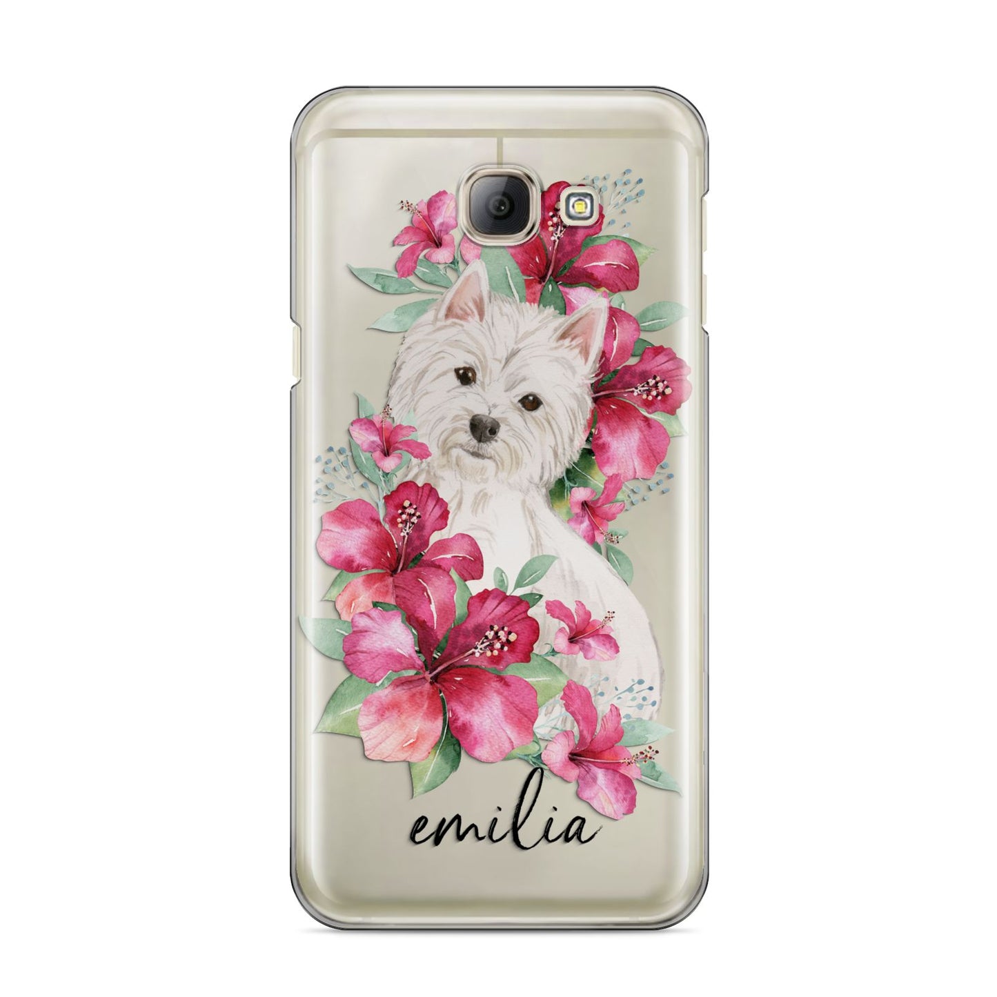 Personalised Westie Dog Samsung Galaxy A8 2016 Case