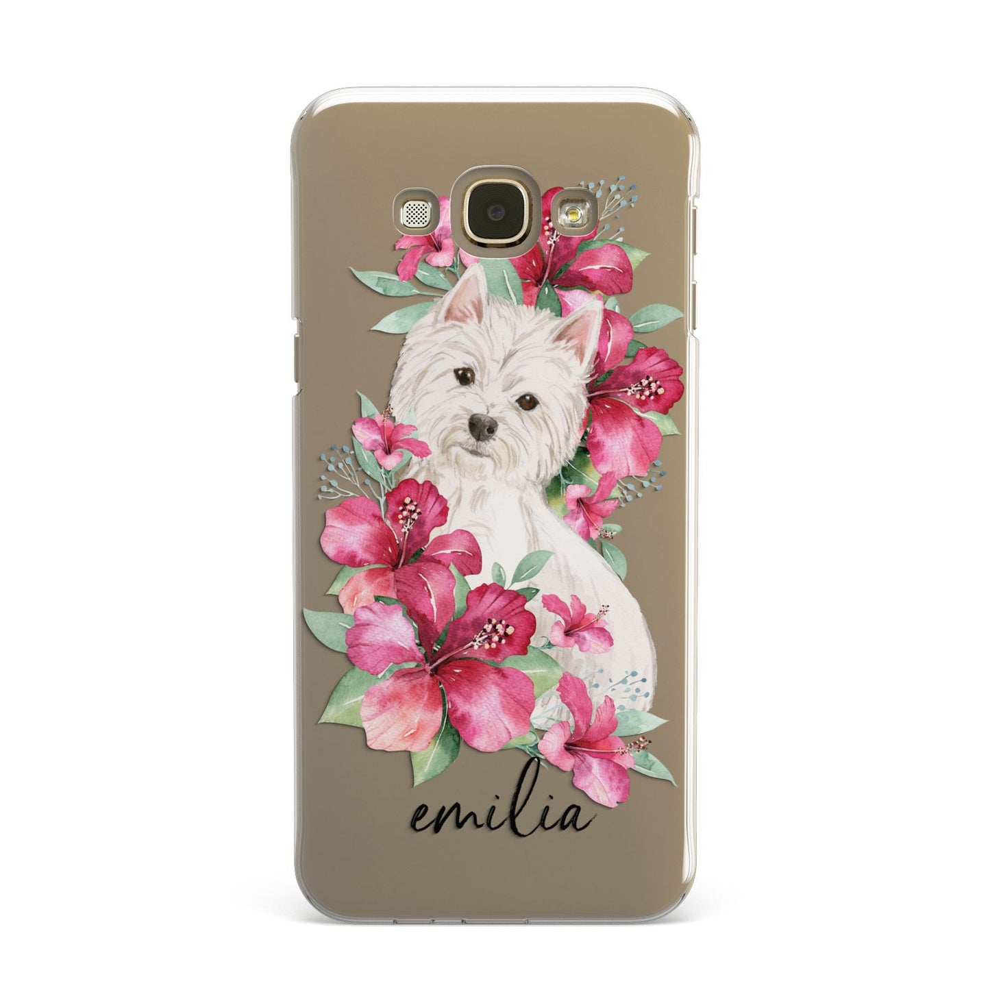 Personalised Westie Dog Samsung Galaxy A8 Case