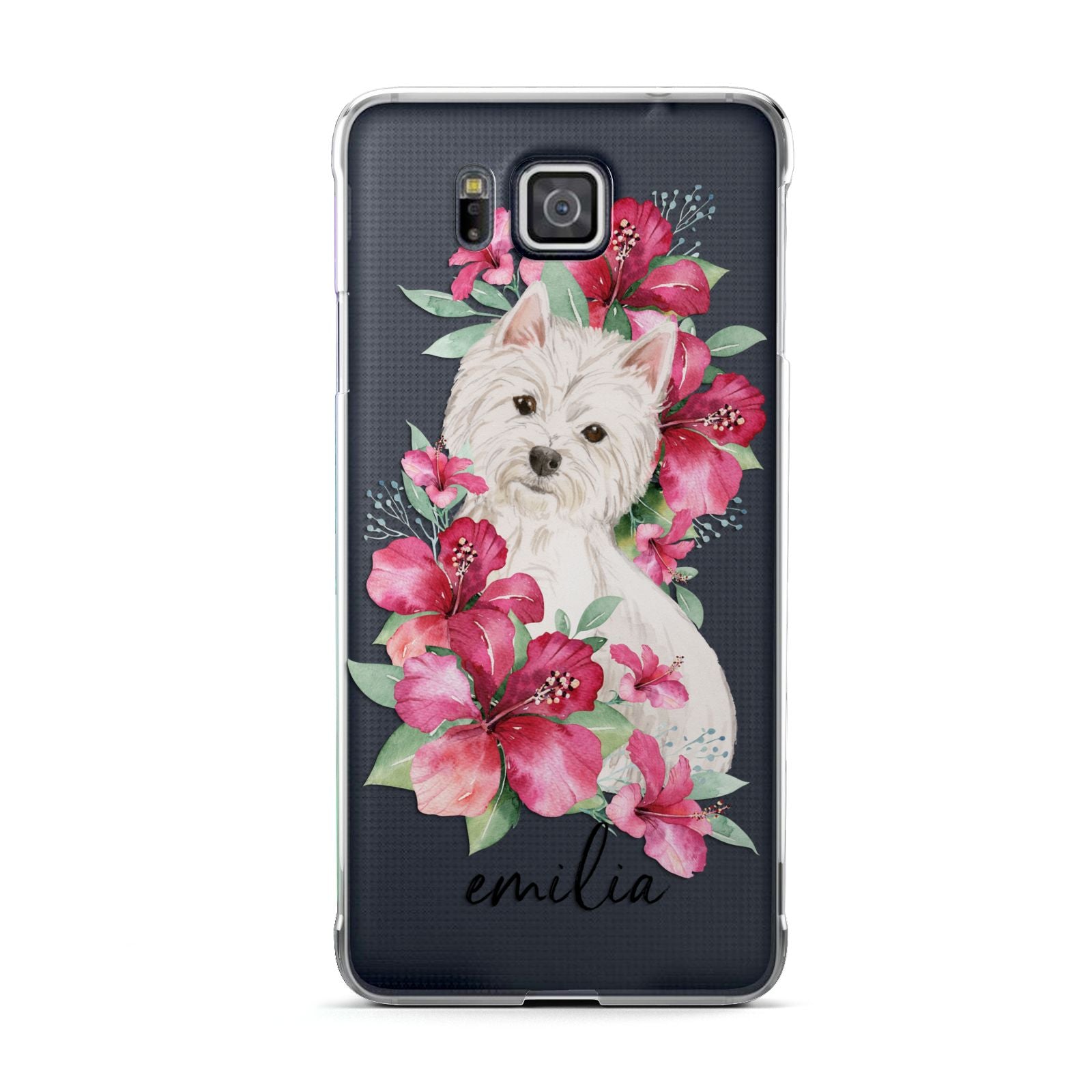 Personalised Westie Dog Samsung Galaxy Alpha Case