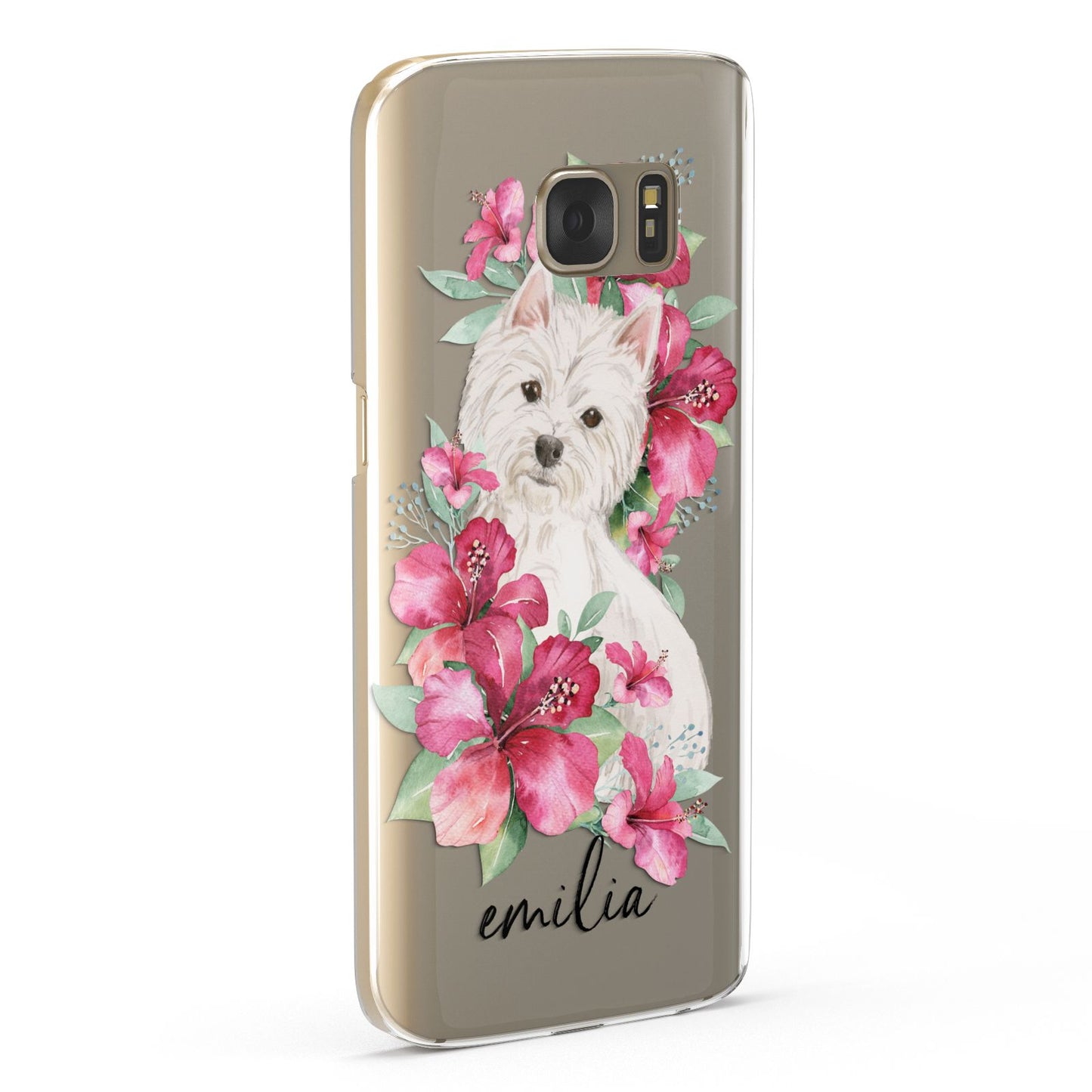 Personalised Westie Dog Samsung Galaxy Case Fourty Five Degrees