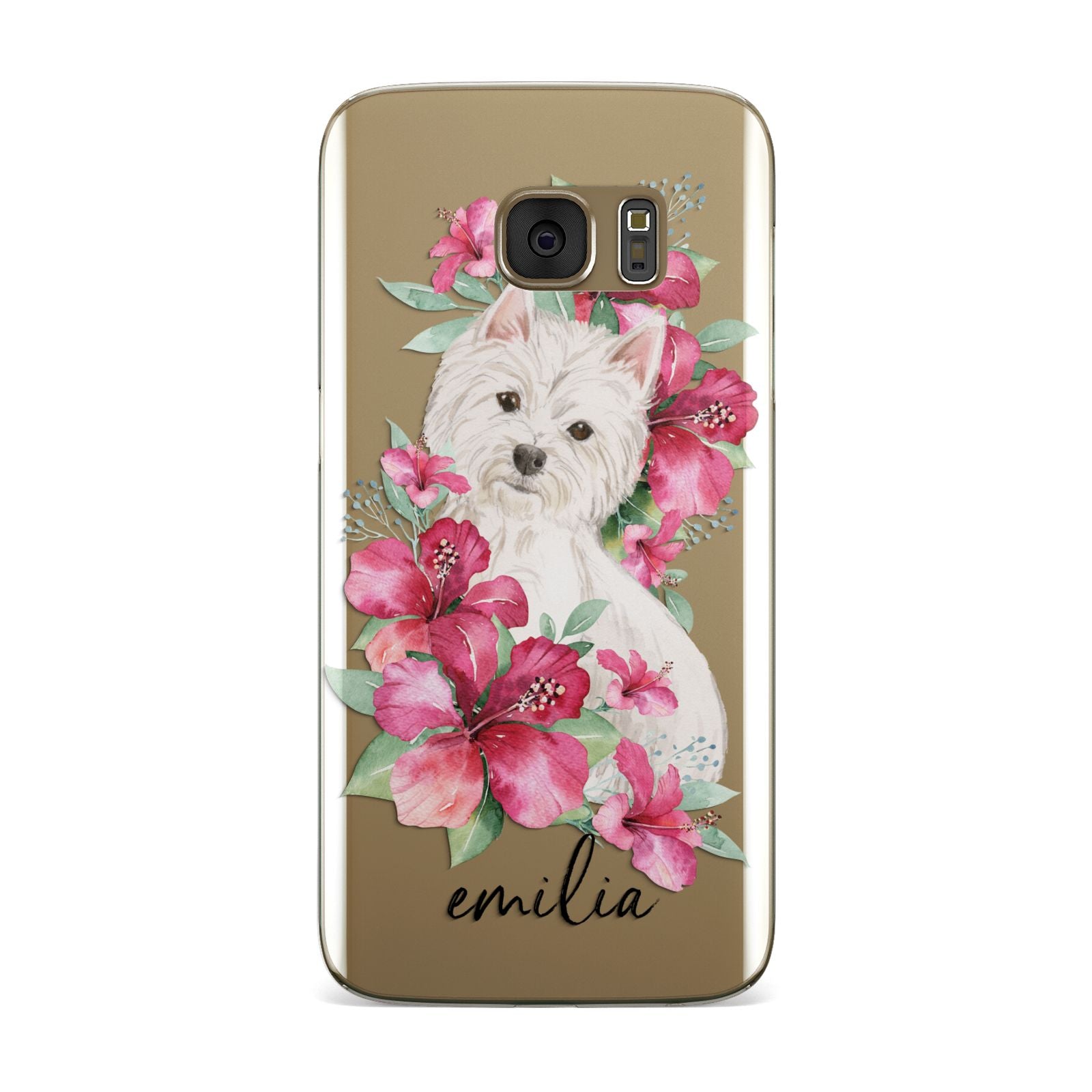 Personalised Westie Dog Samsung Galaxy Case