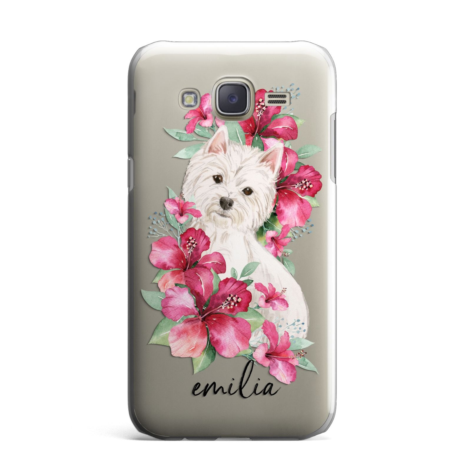 Personalised Westie Dog Samsung Galaxy J7 Case